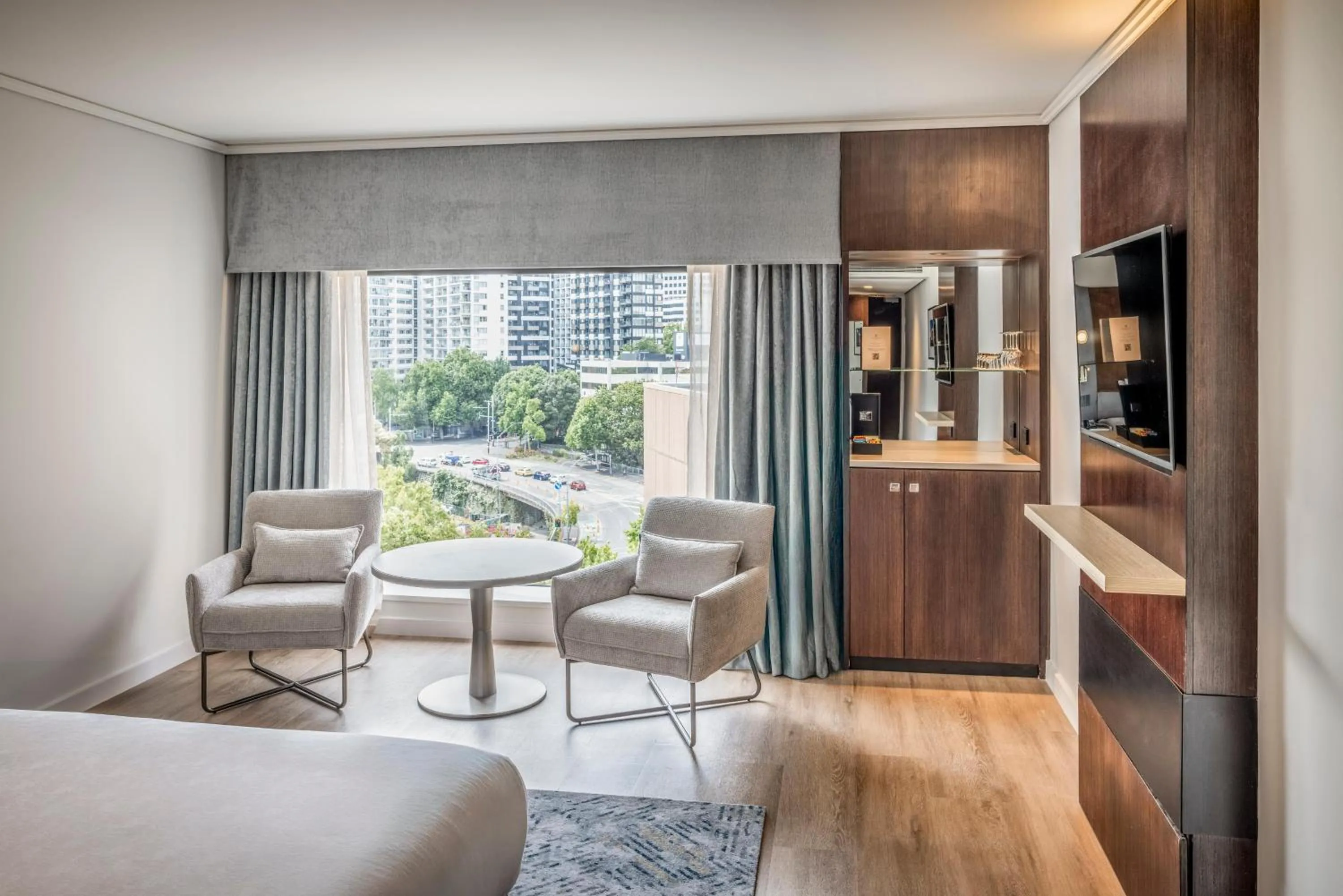 Bed in Grand Millennium Auckland