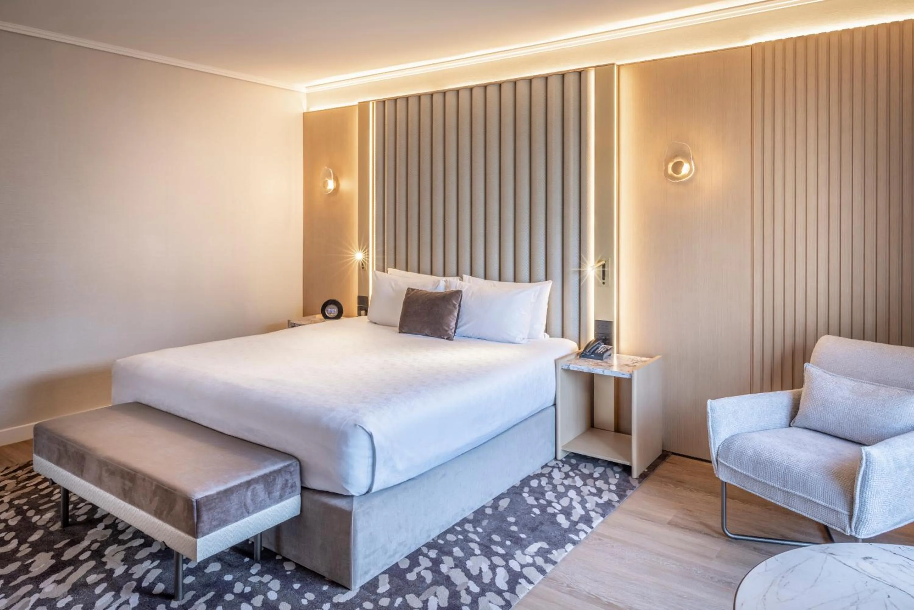 Bed in Grand Millennium Auckland