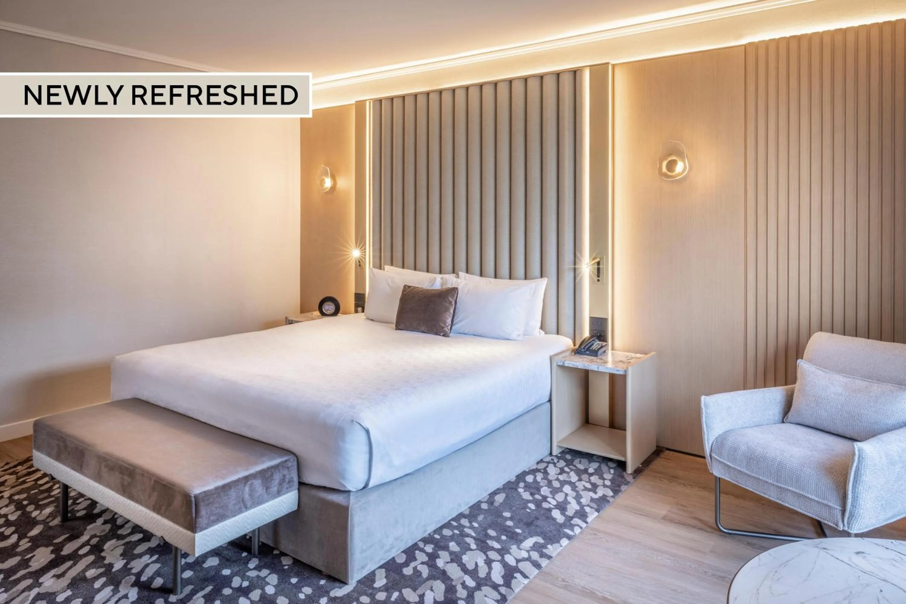 Bed in Grand Millennium Auckland