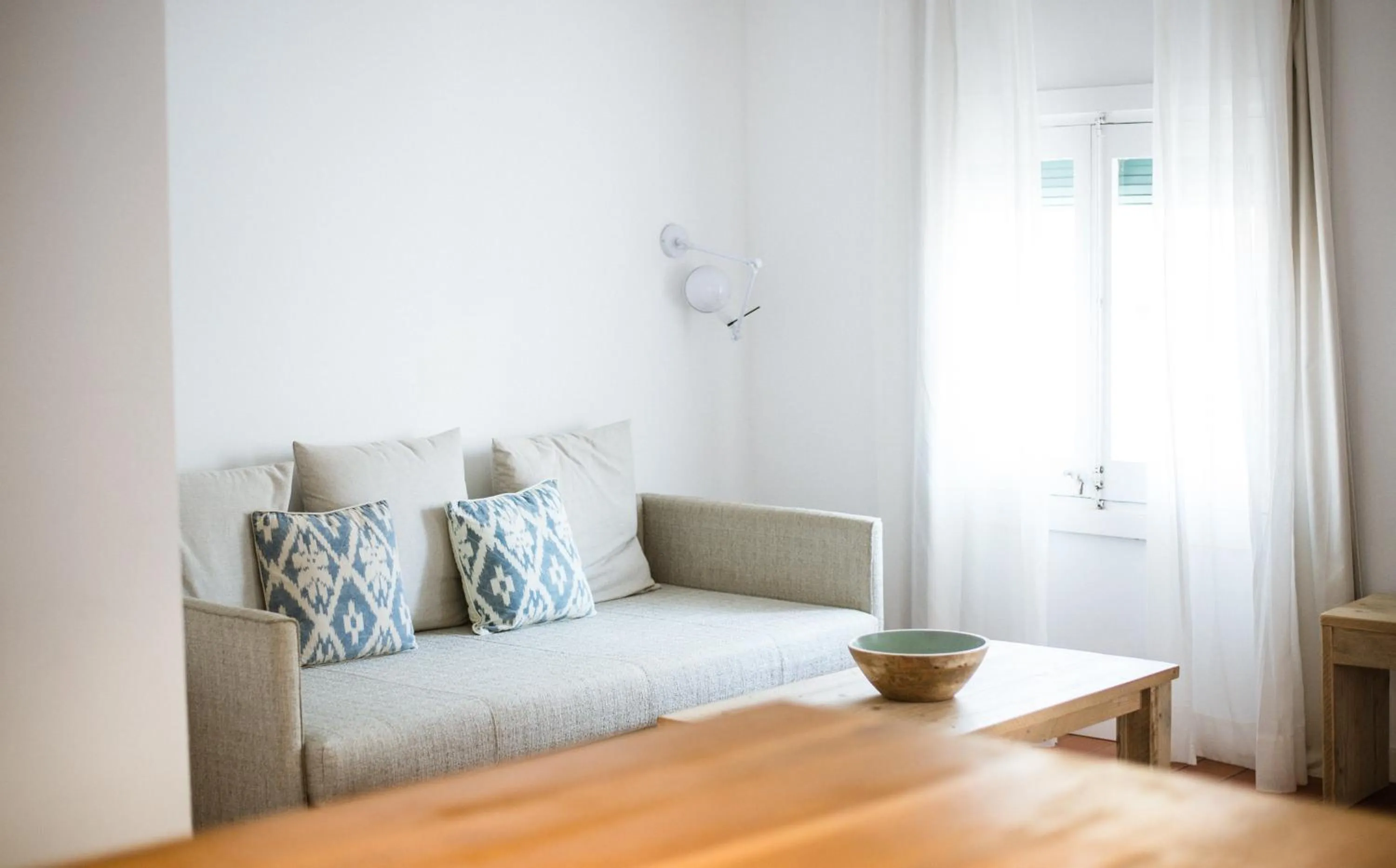 Living room in Hostal Ses Negres