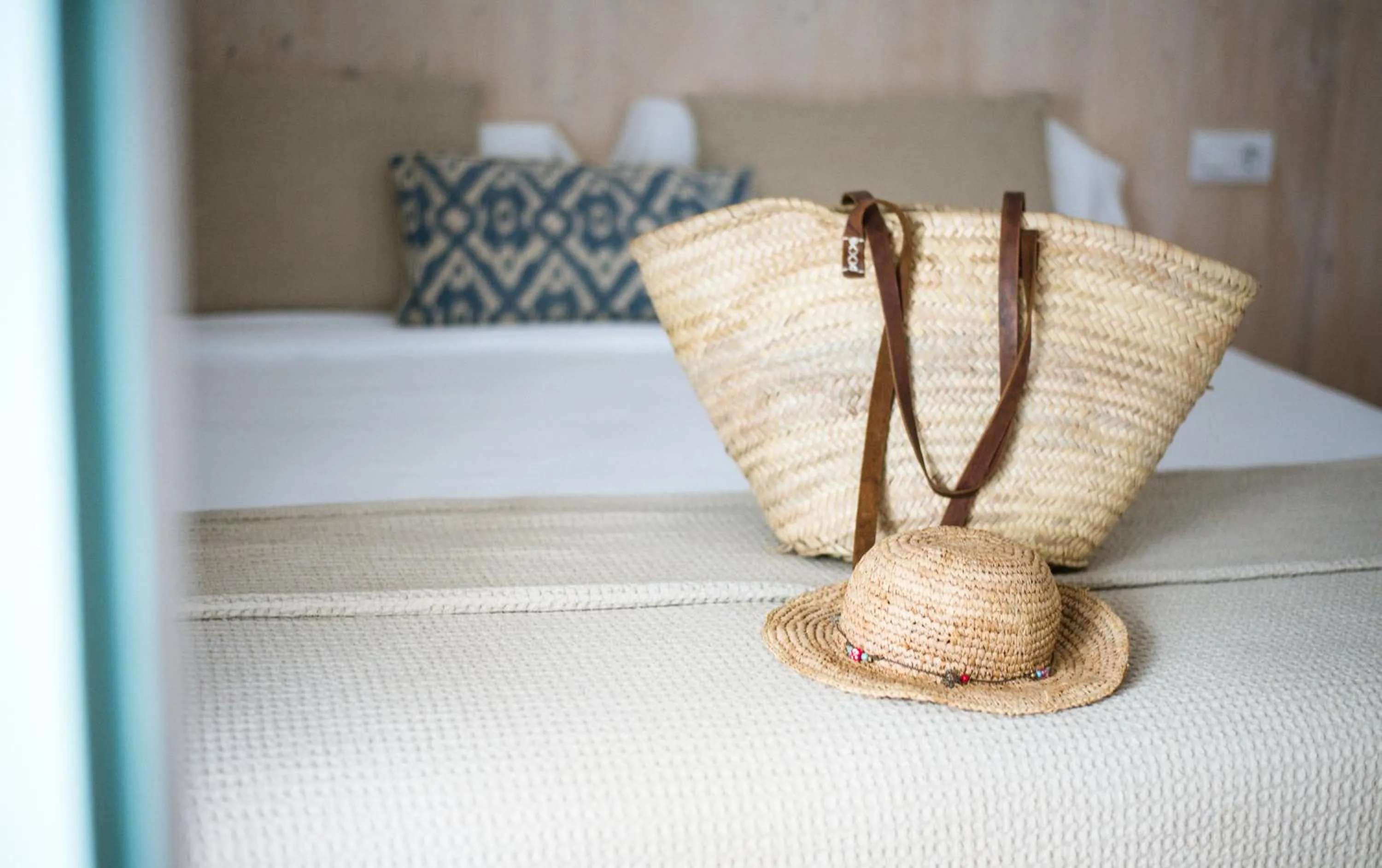 Bed in Hostal Ses Negres