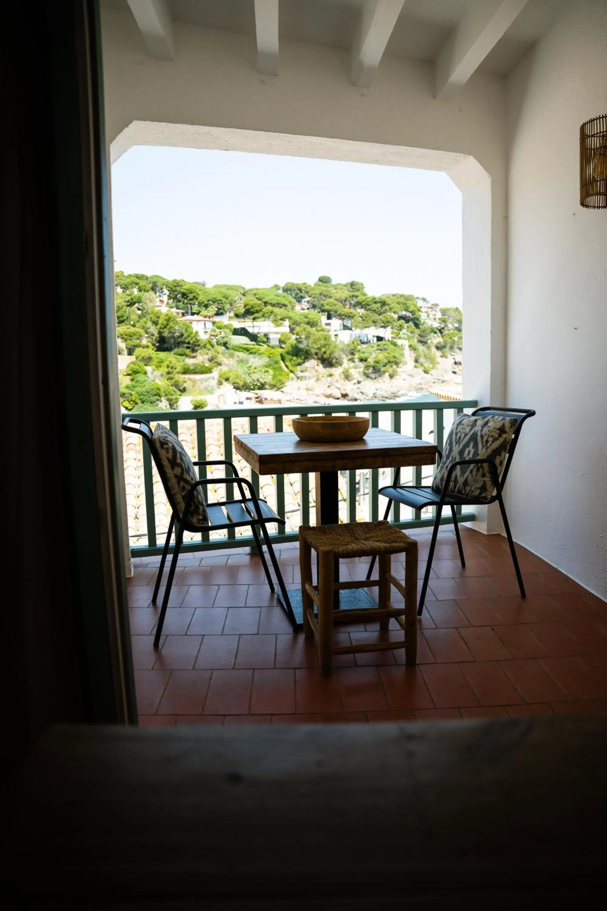 Balcony/Terrace in Hostal Ses Negres