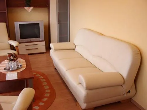 Seating area in Hotel Štadión