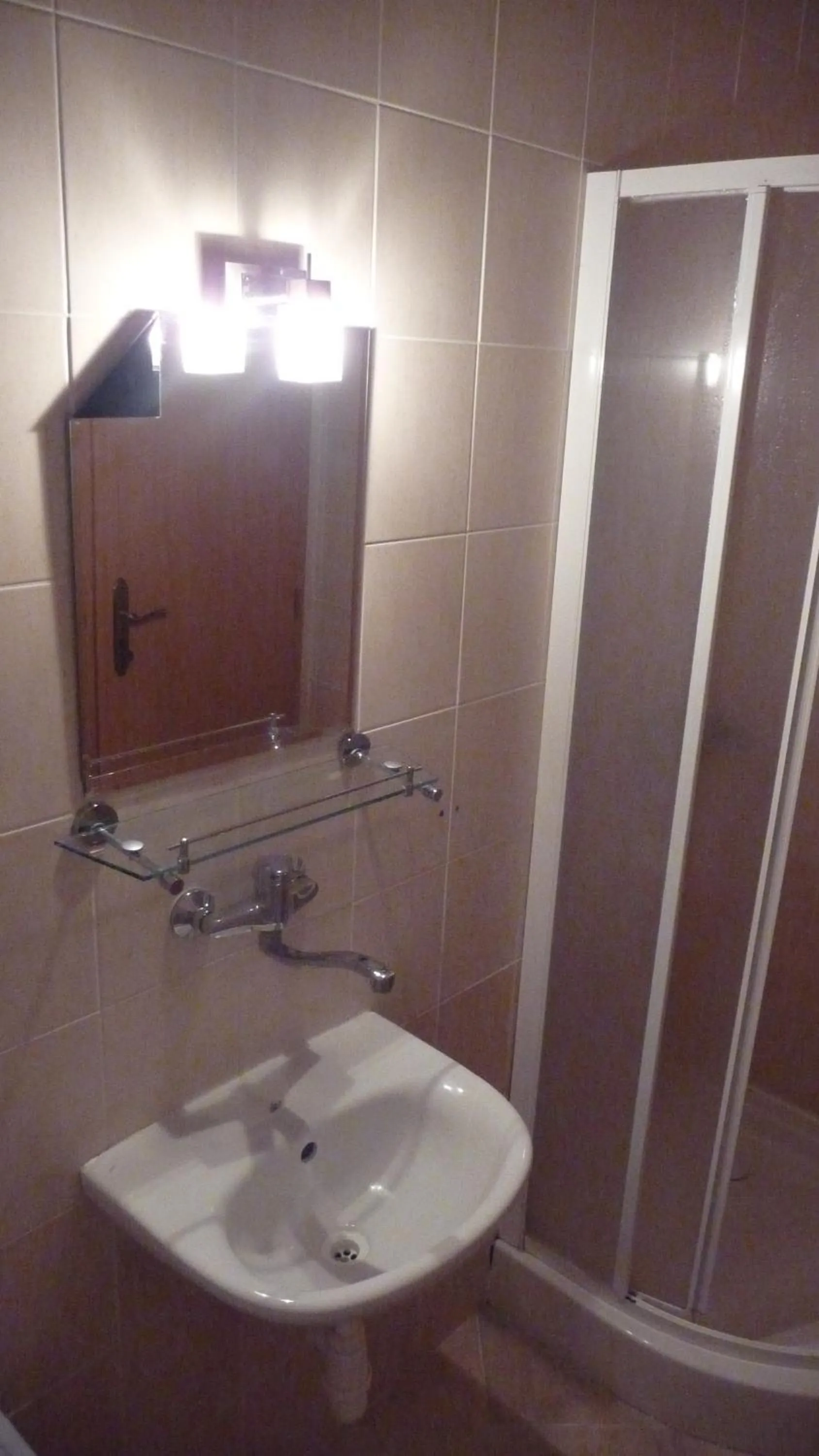 Bathroom in Hotel Štadión