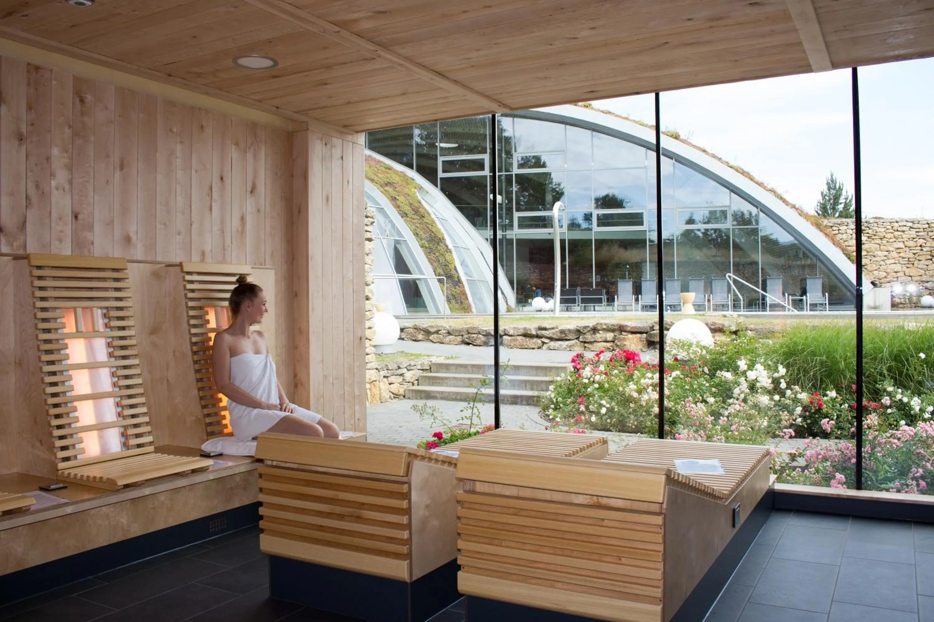 Sauna in Hotel an der Therme Bad Sulza