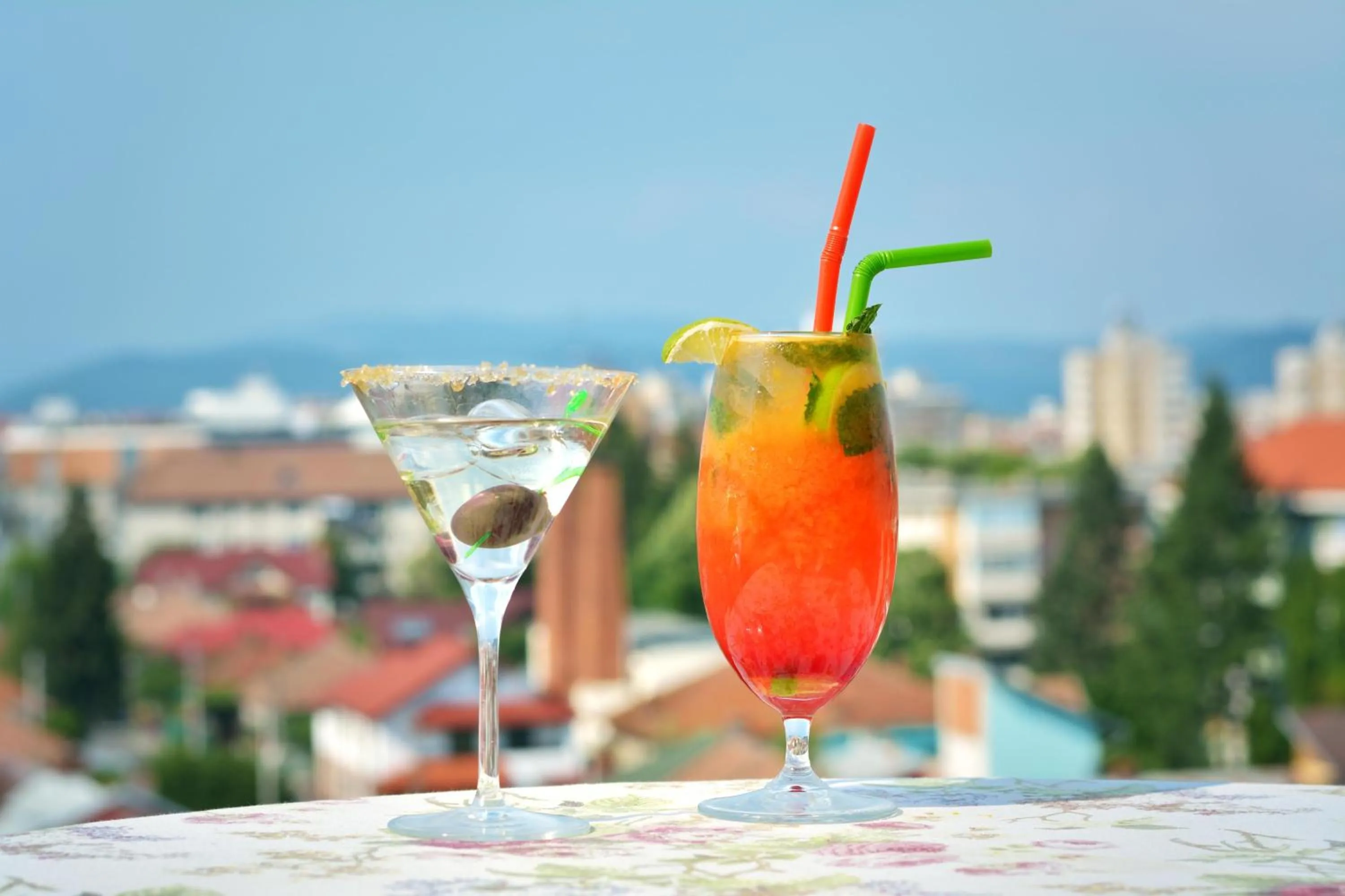 Drinks in Simfonia Boutique Hotel