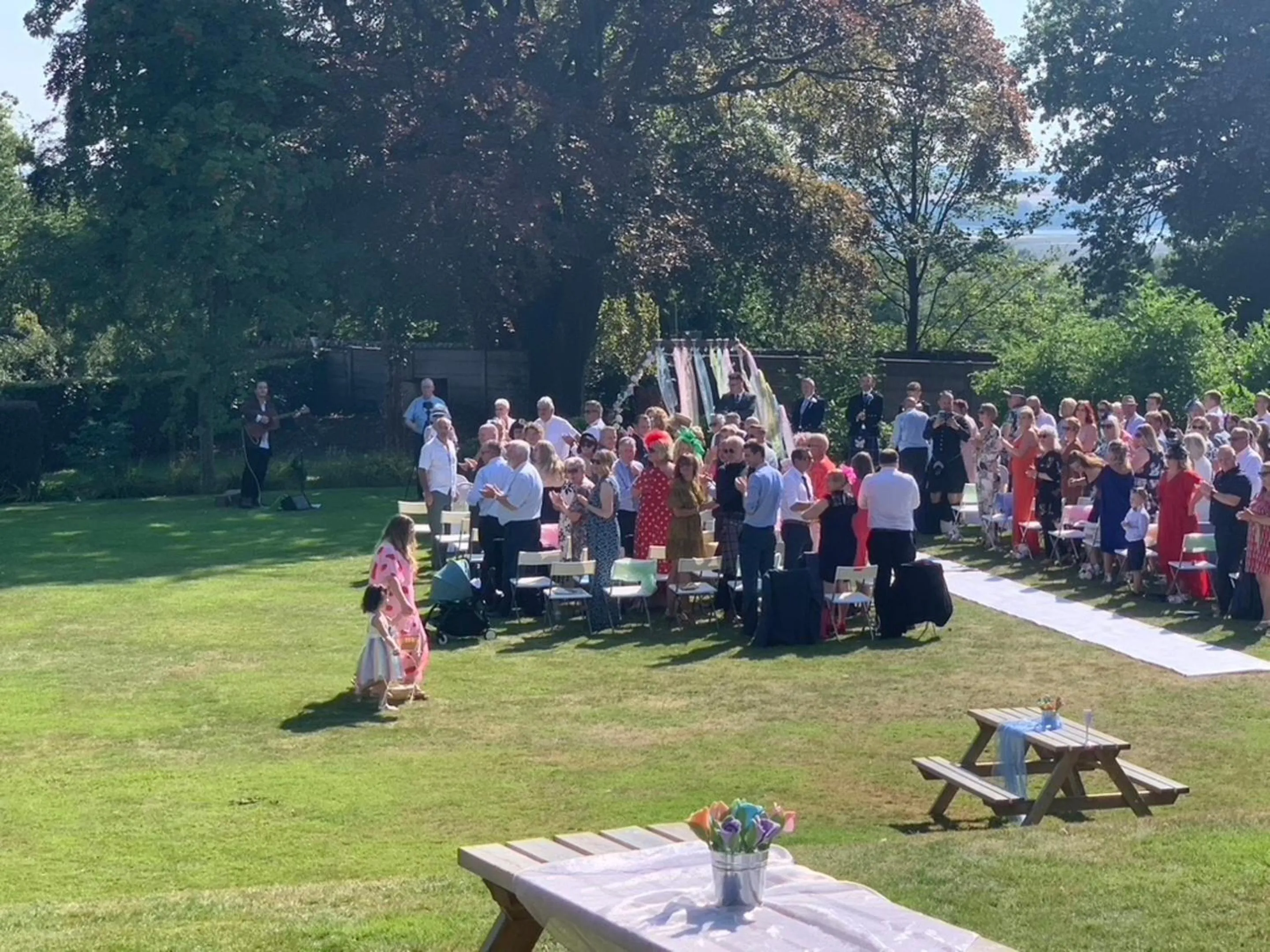 Garden in OYO Dunmar House Hotel