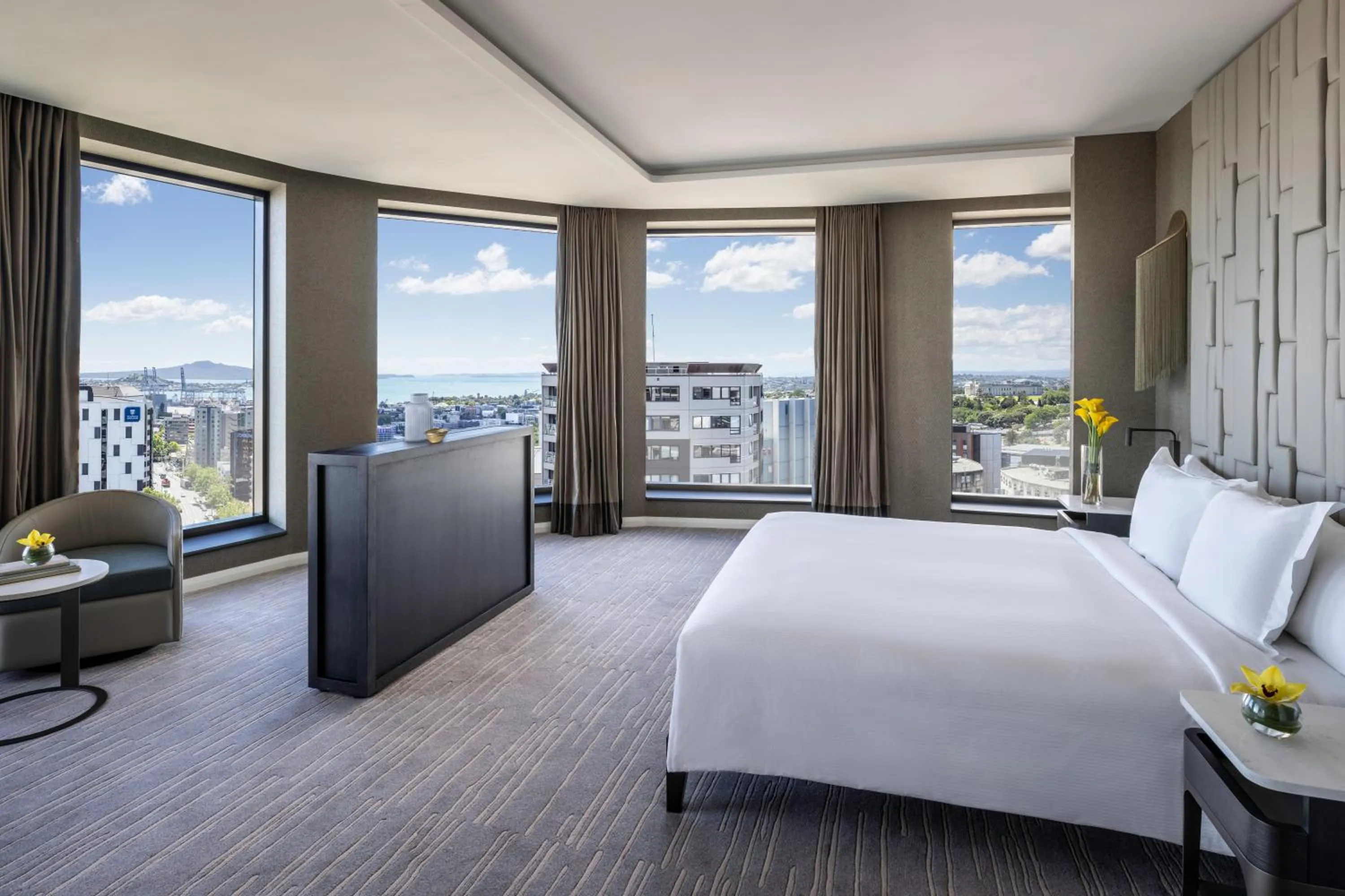 Bedroom, Bed in Cordis, Auckland by Langham Hospitality Group