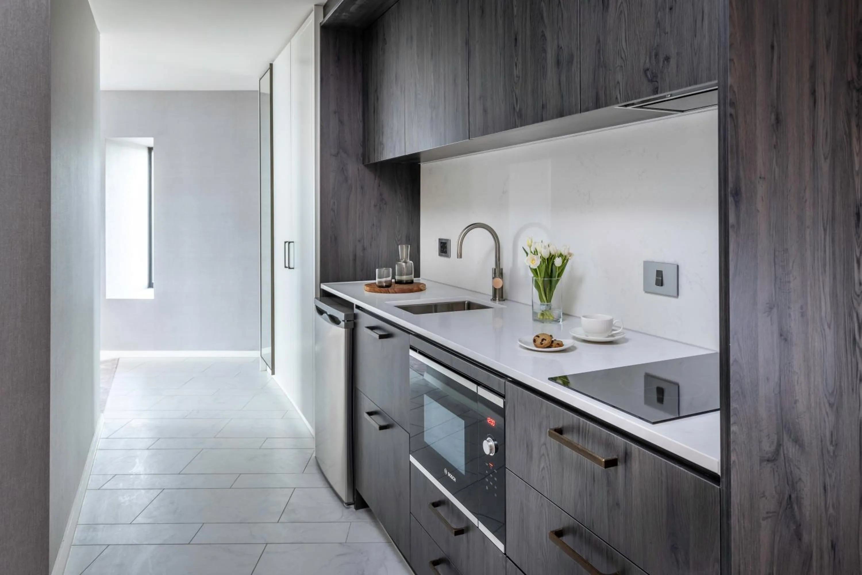 Kitchen or kitchenette in Cordis, Auckland by Langham Hospitality Group