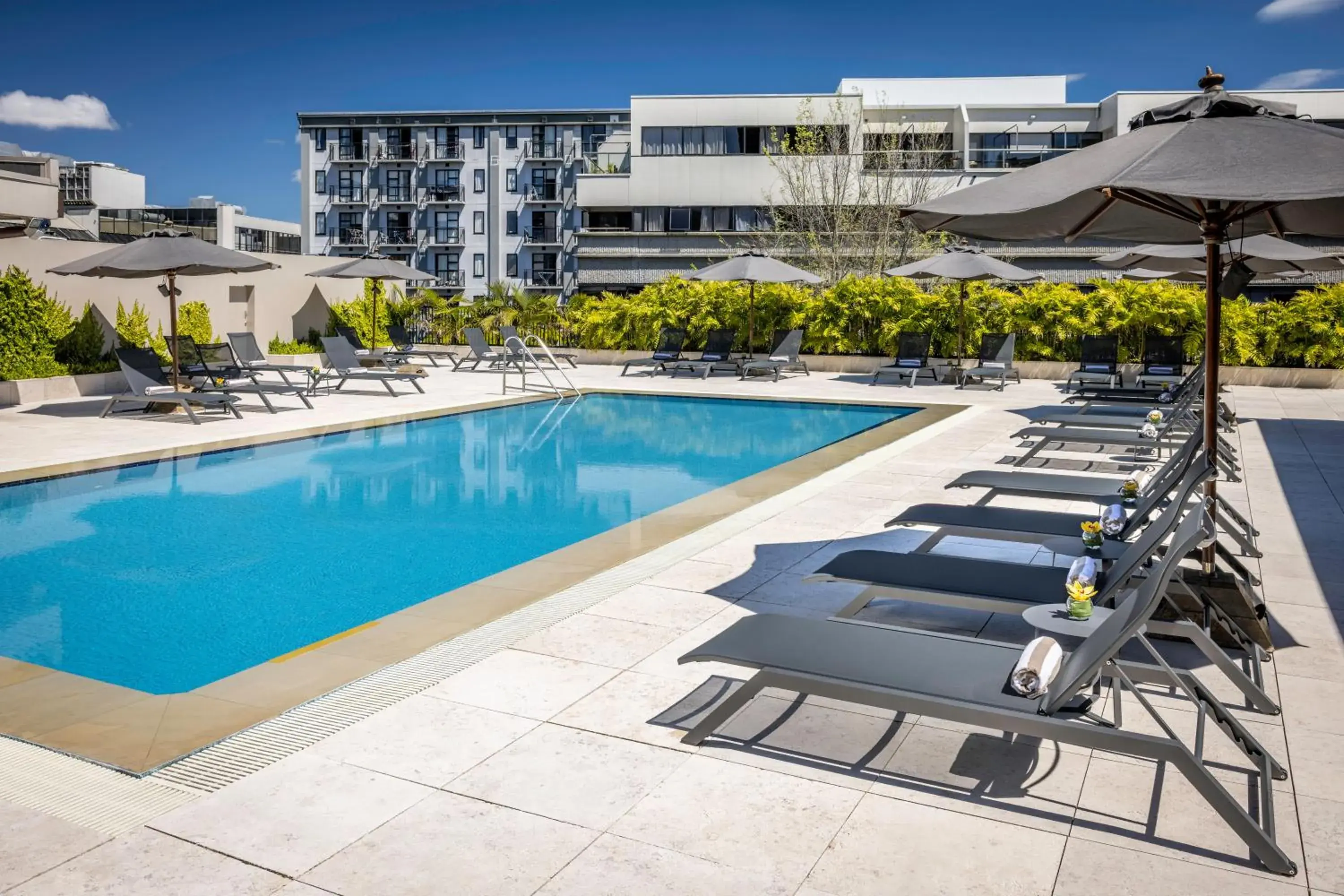 Swimming pool in Cordis, Auckland by Langham Hospitality Group Swimming pool in Cordis, Auckland by Langham Hospitality Group