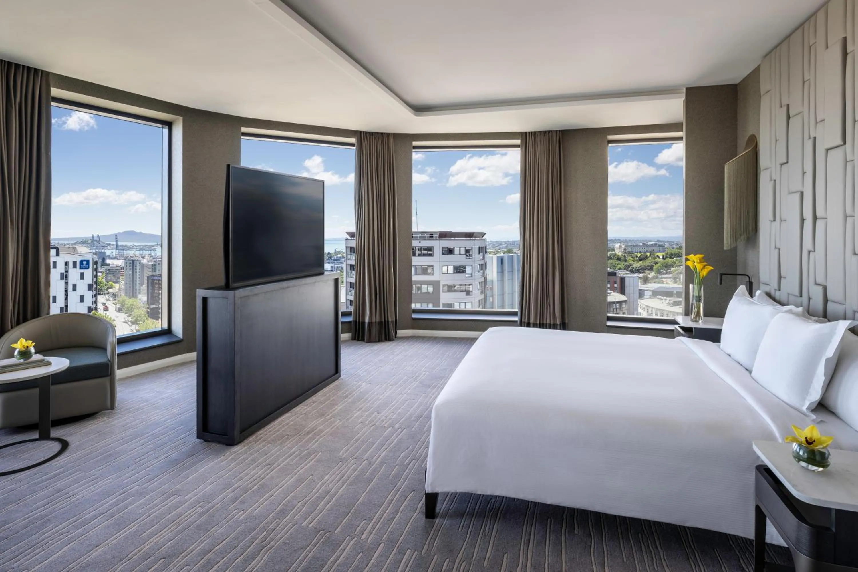 Bedroom, Bed in Cordis, Auckland by Langham Hospitality Group