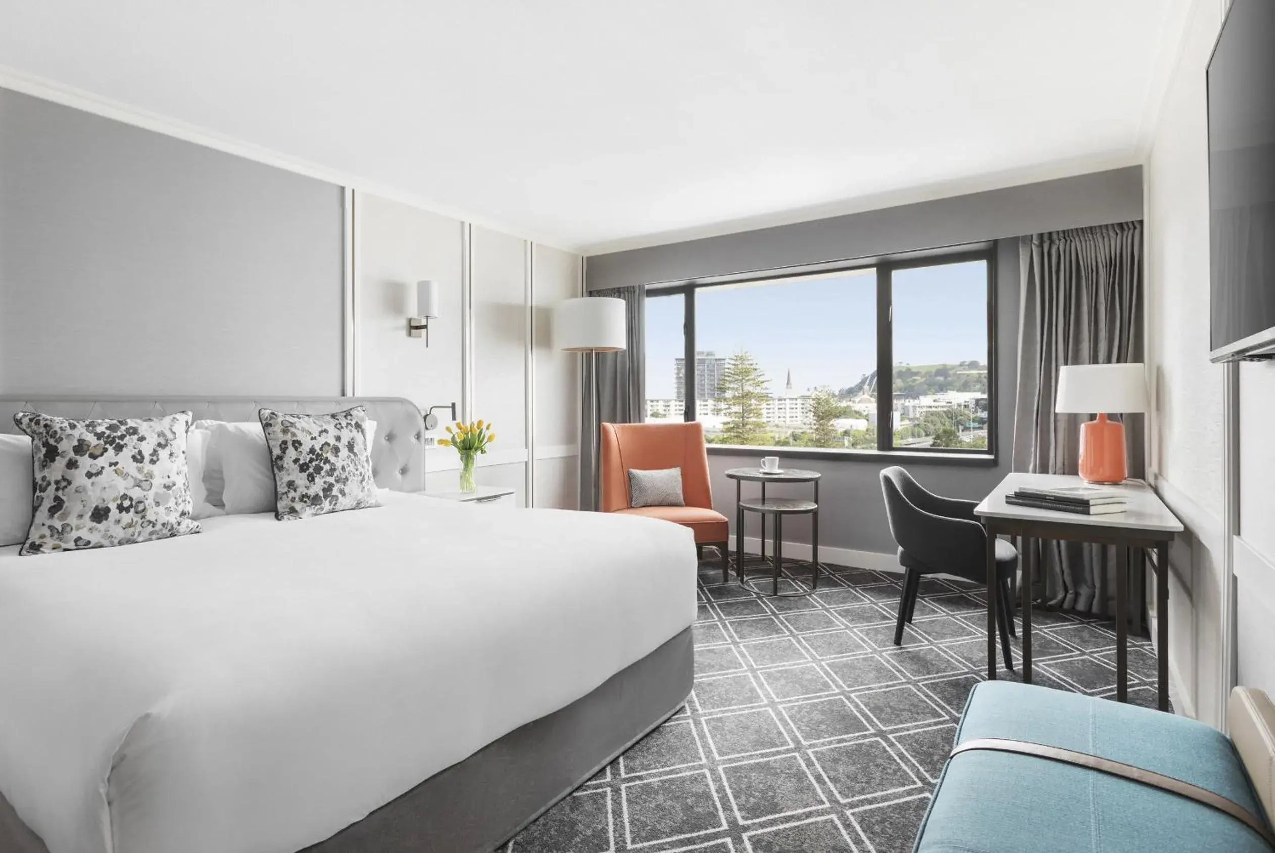 View (from property/room), Bed in Cordis, Auckland by Langham Hospitality Group View (from property/room), Bed in Cordis, Auckland by Langham Hospitality Group