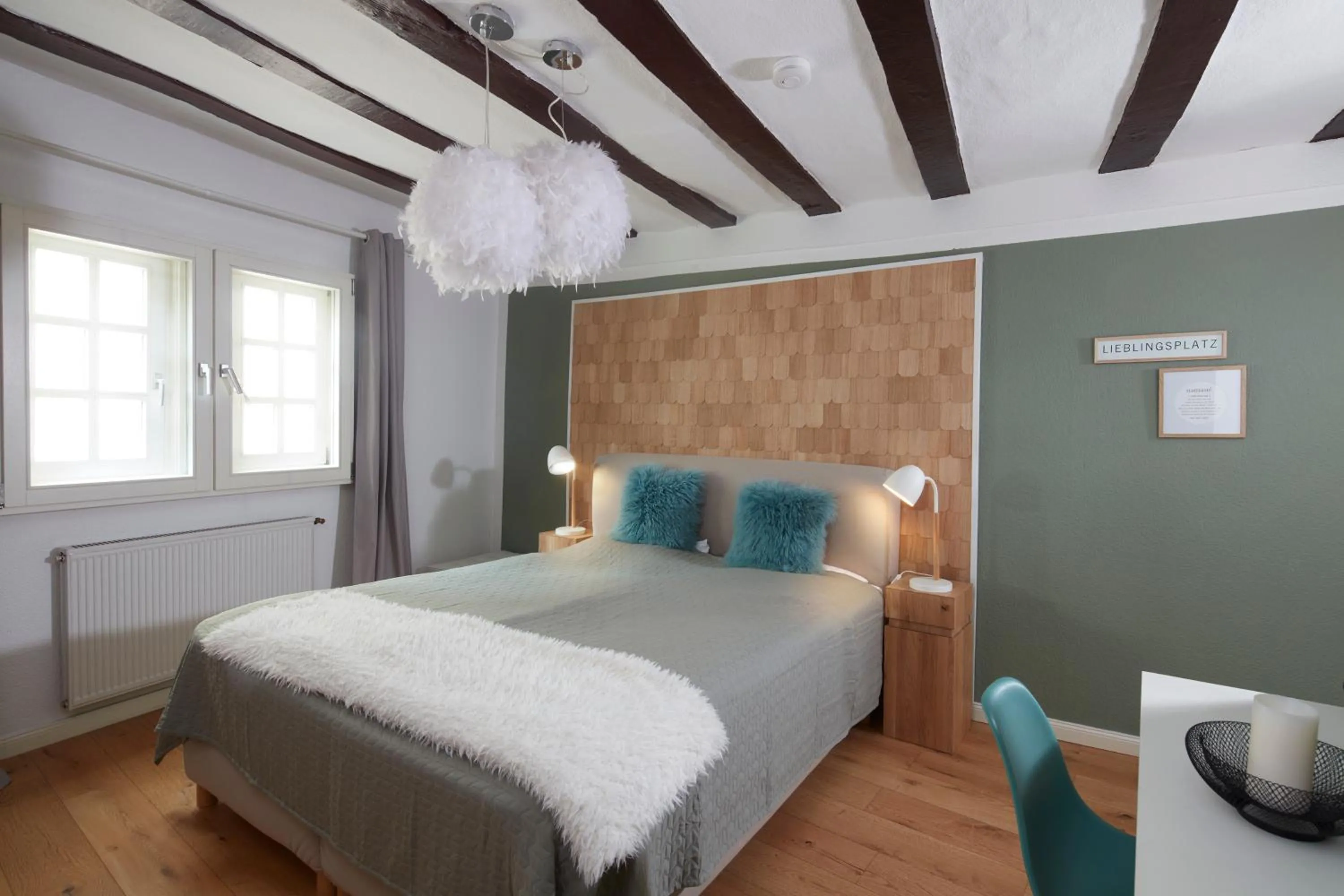Bedroom, Bed in Ferienhaus Apple Tree