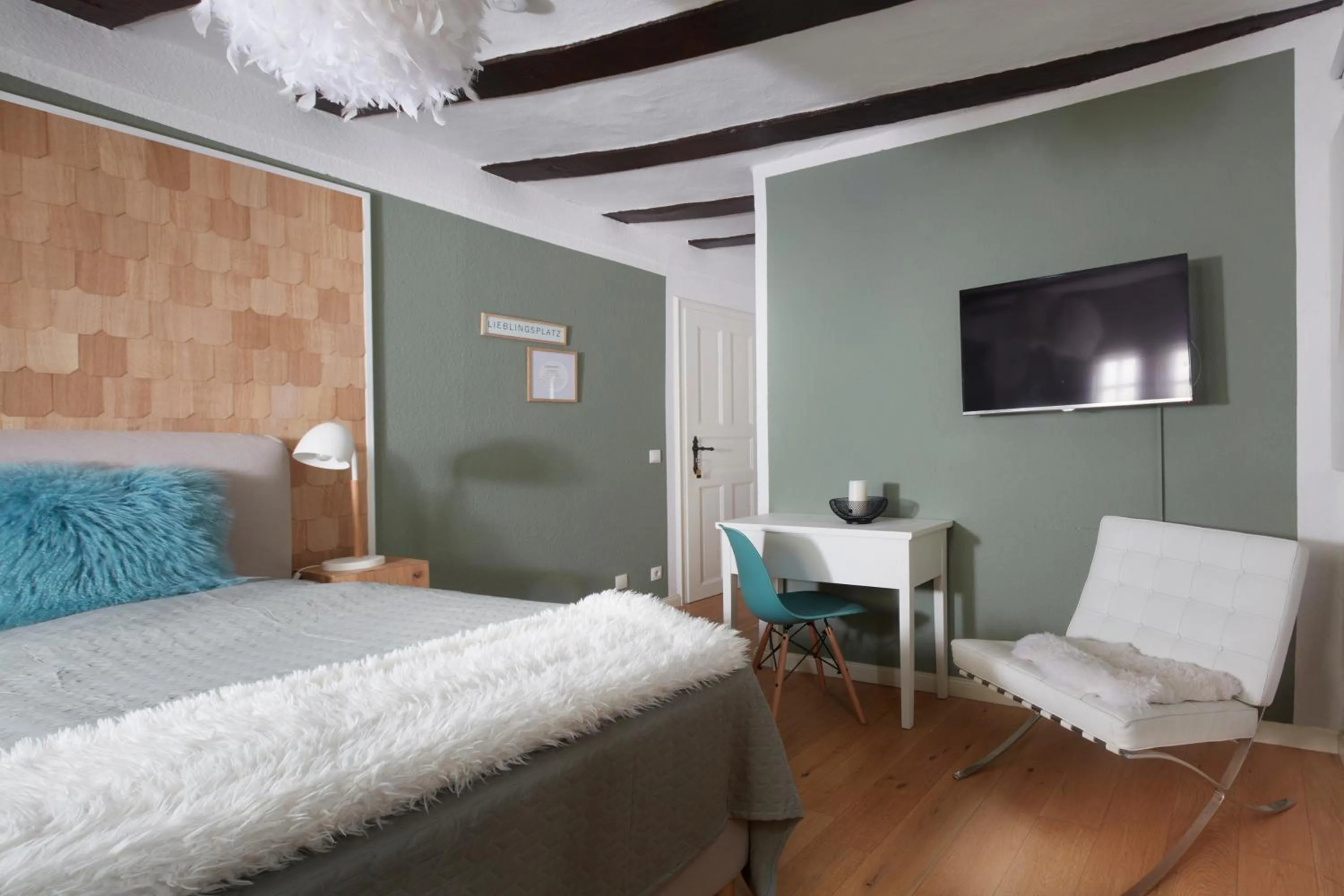 Bedroom, Bed in Ferienhaus Apple Tree