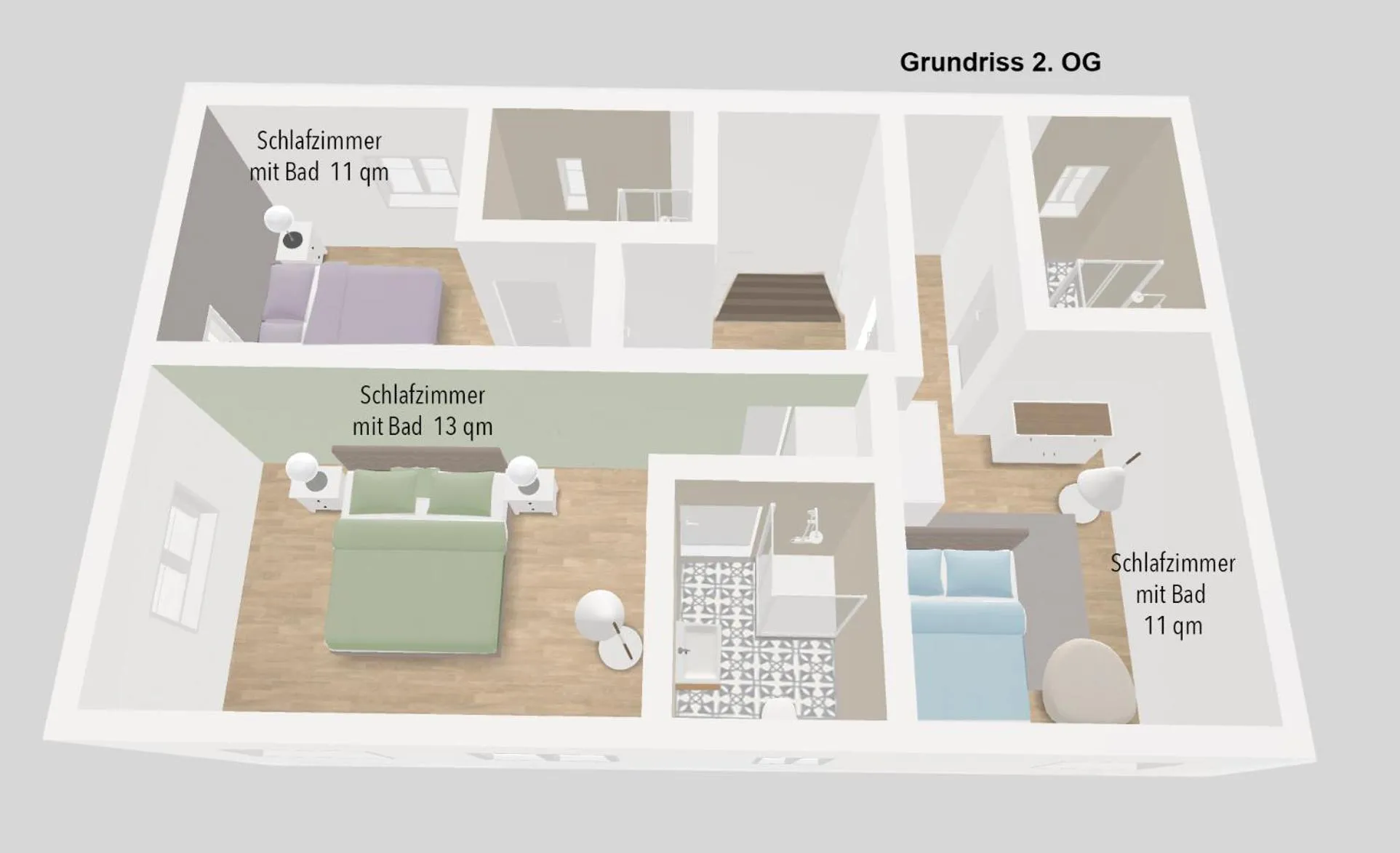Floor plan in Ferienhaus Apple Tree