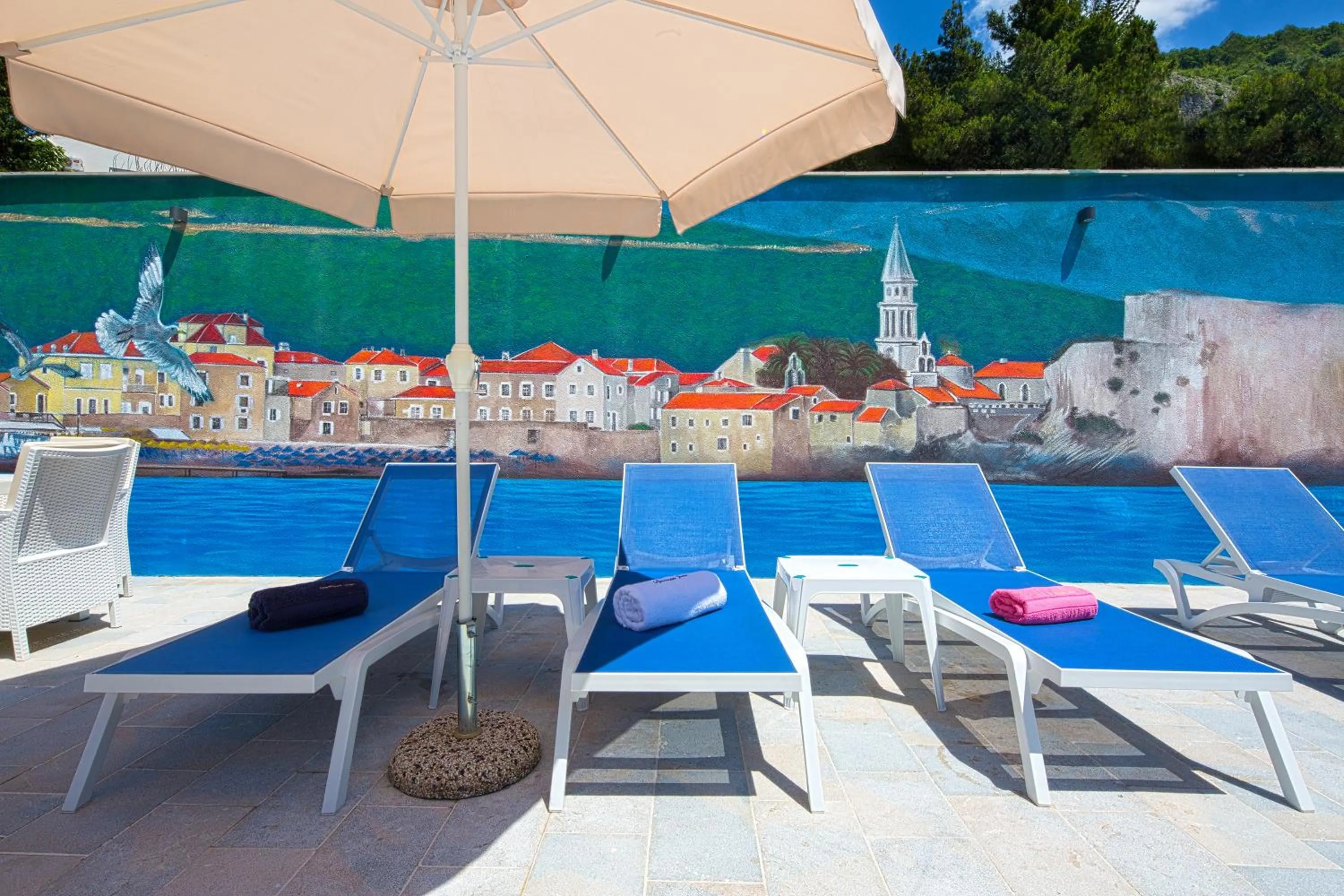 Swimming pool in Boutique Villa Jovan