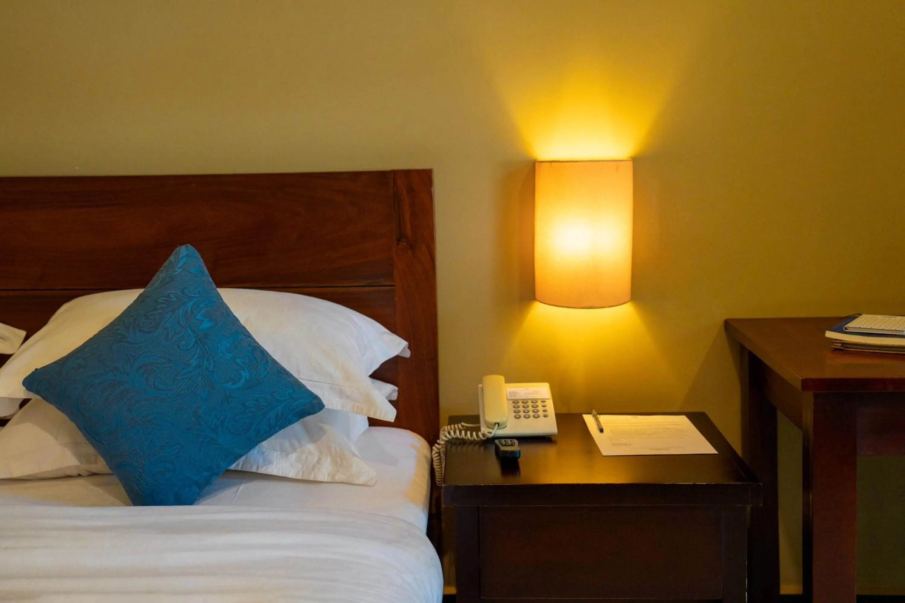 Bed in Skyline Boutique Hotel