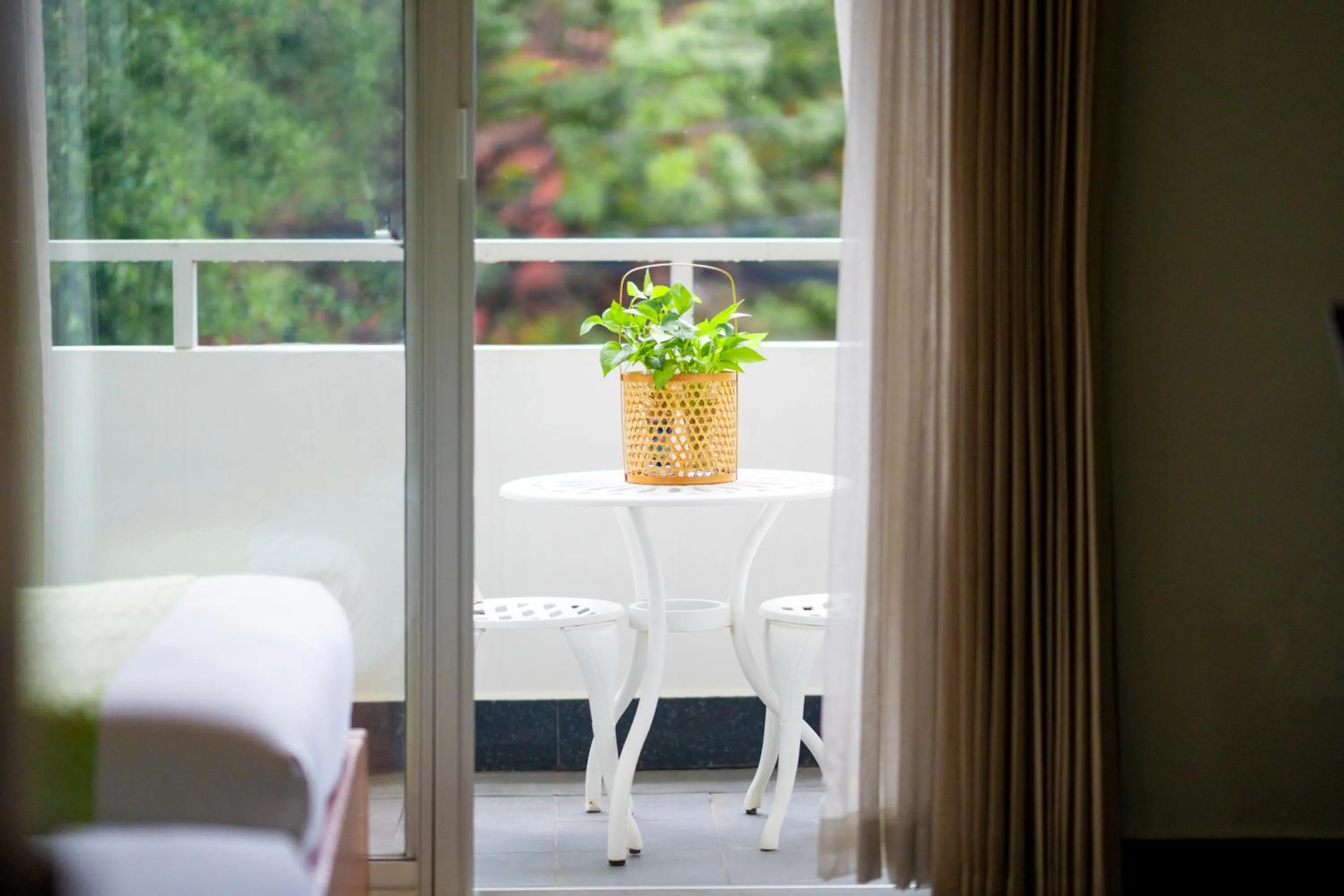 Balcony/Terrace in Skyline Boutique Hotel