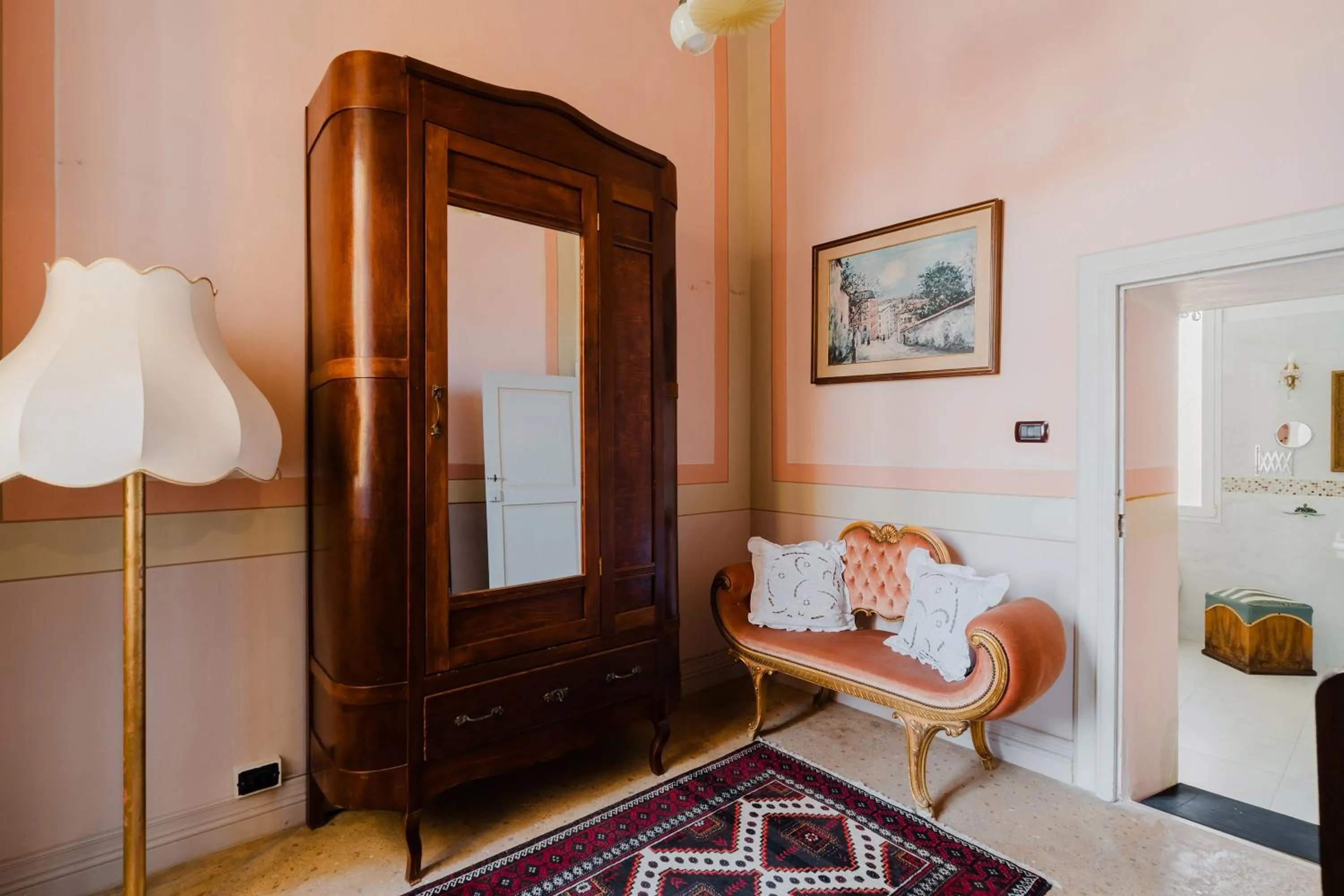 Living room in Palazzo De Castro