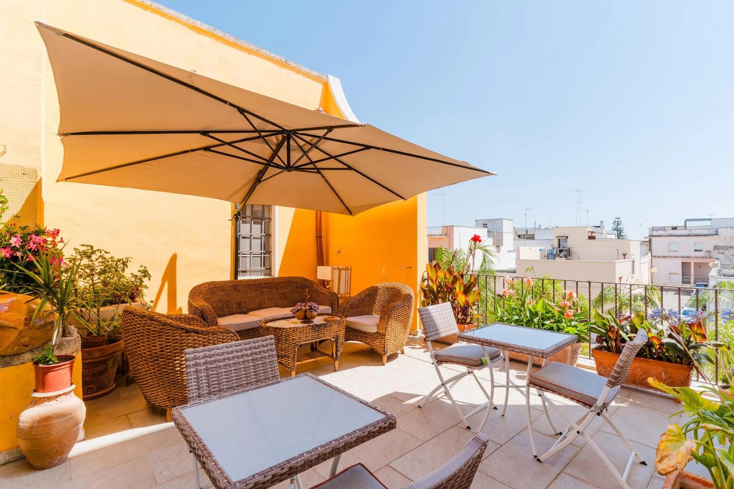 Balcony/Terrace in Palazzo De Castro