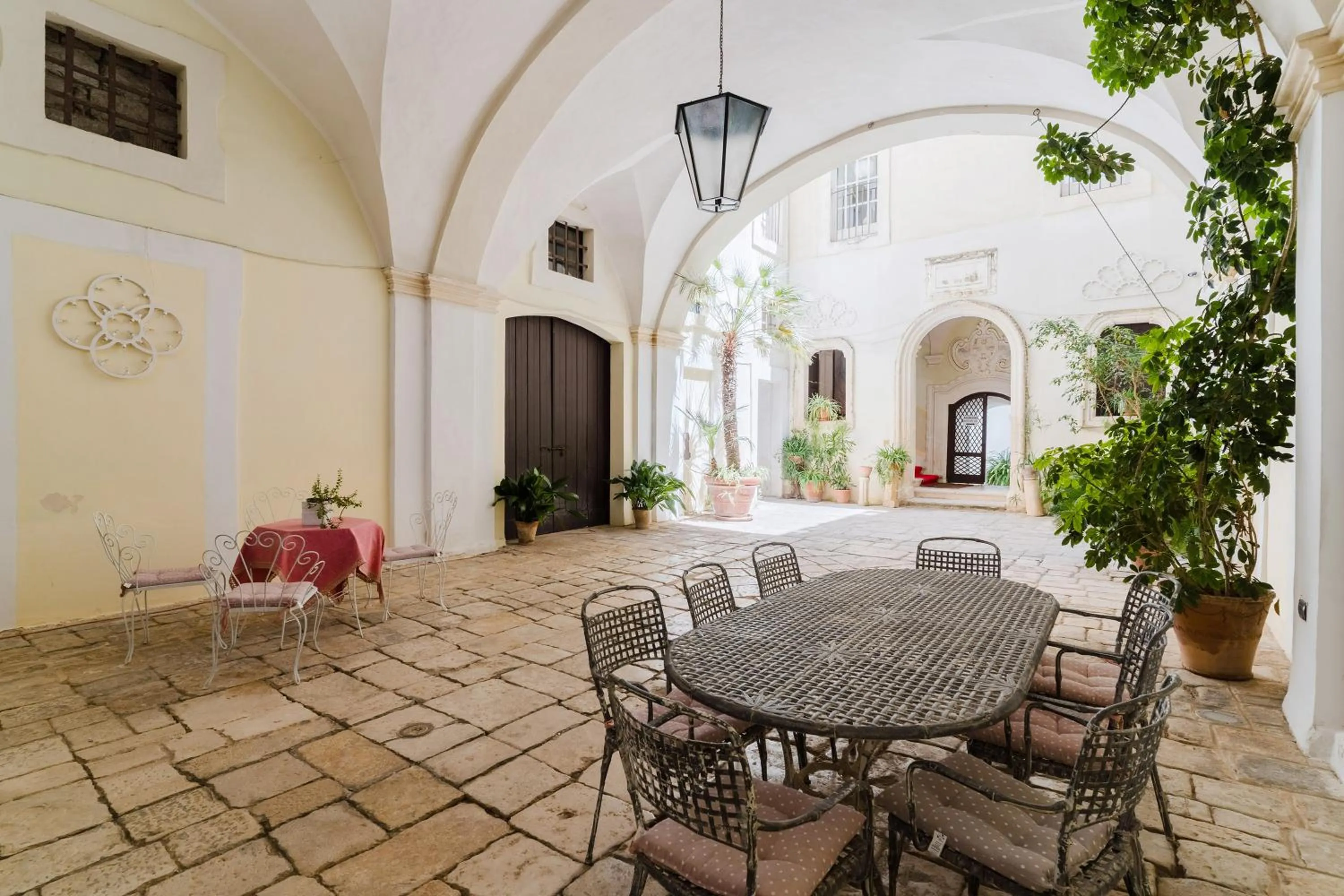 Patio in Palazzo De Castro