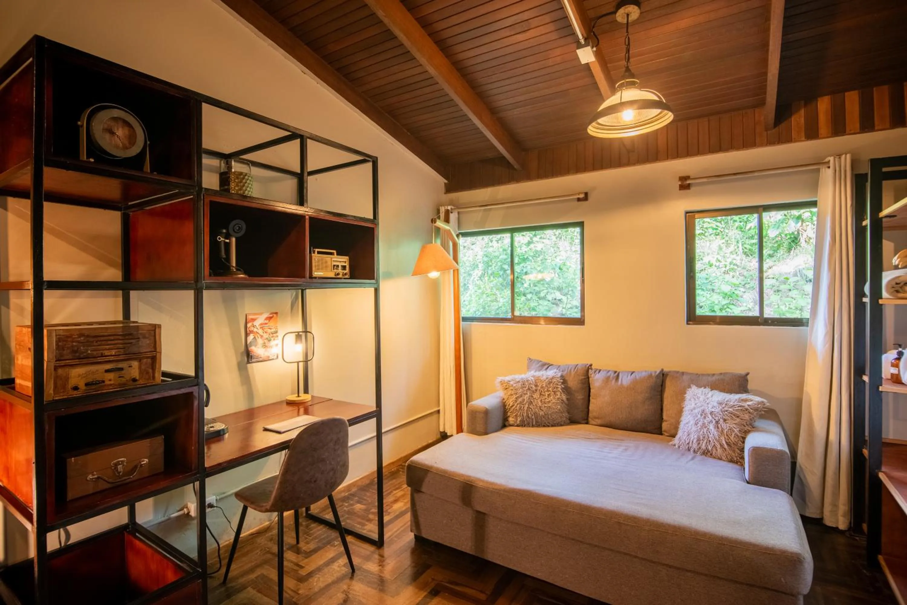 Living room in Selina Monteverde