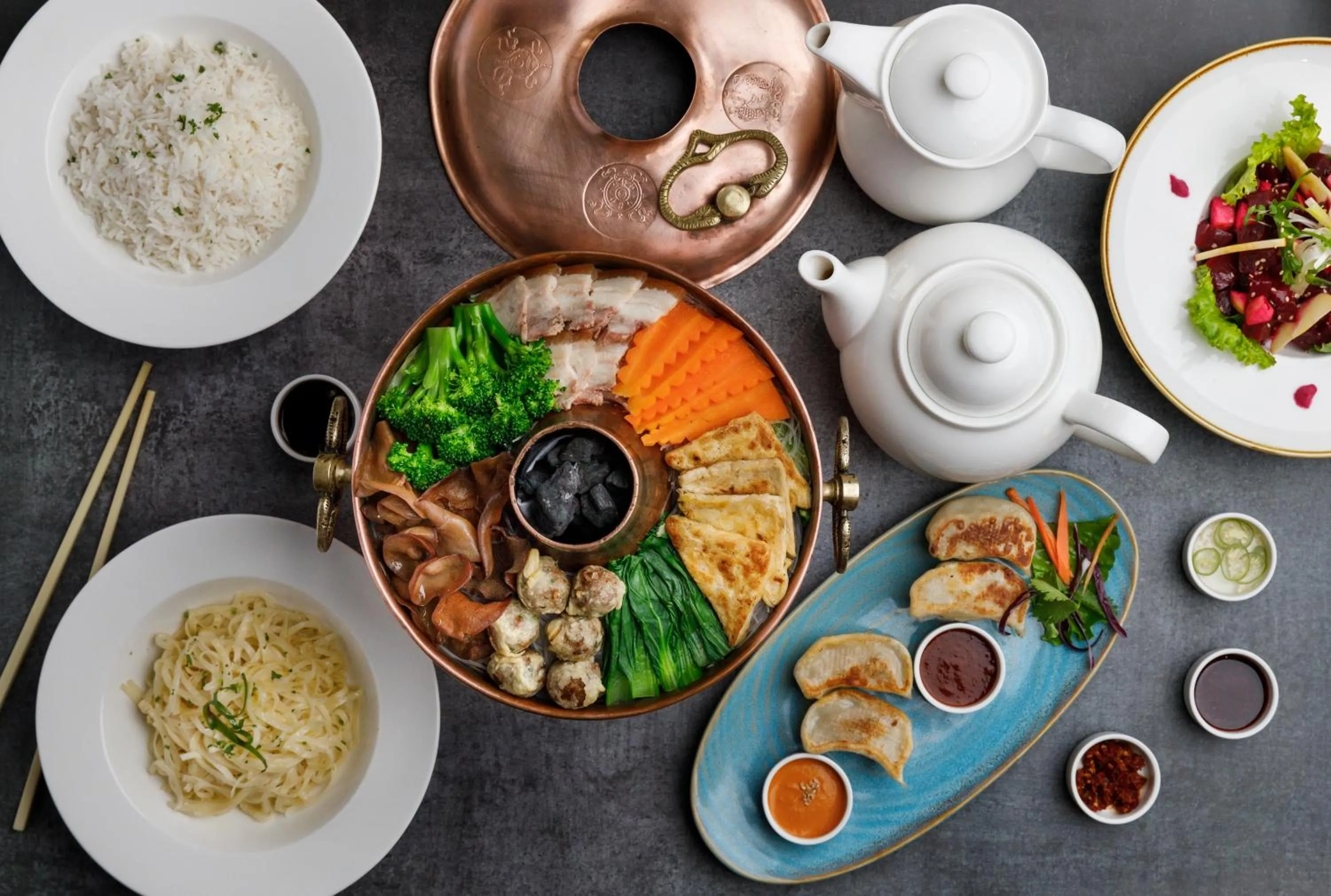 Food and drinks in Hotel Tibet