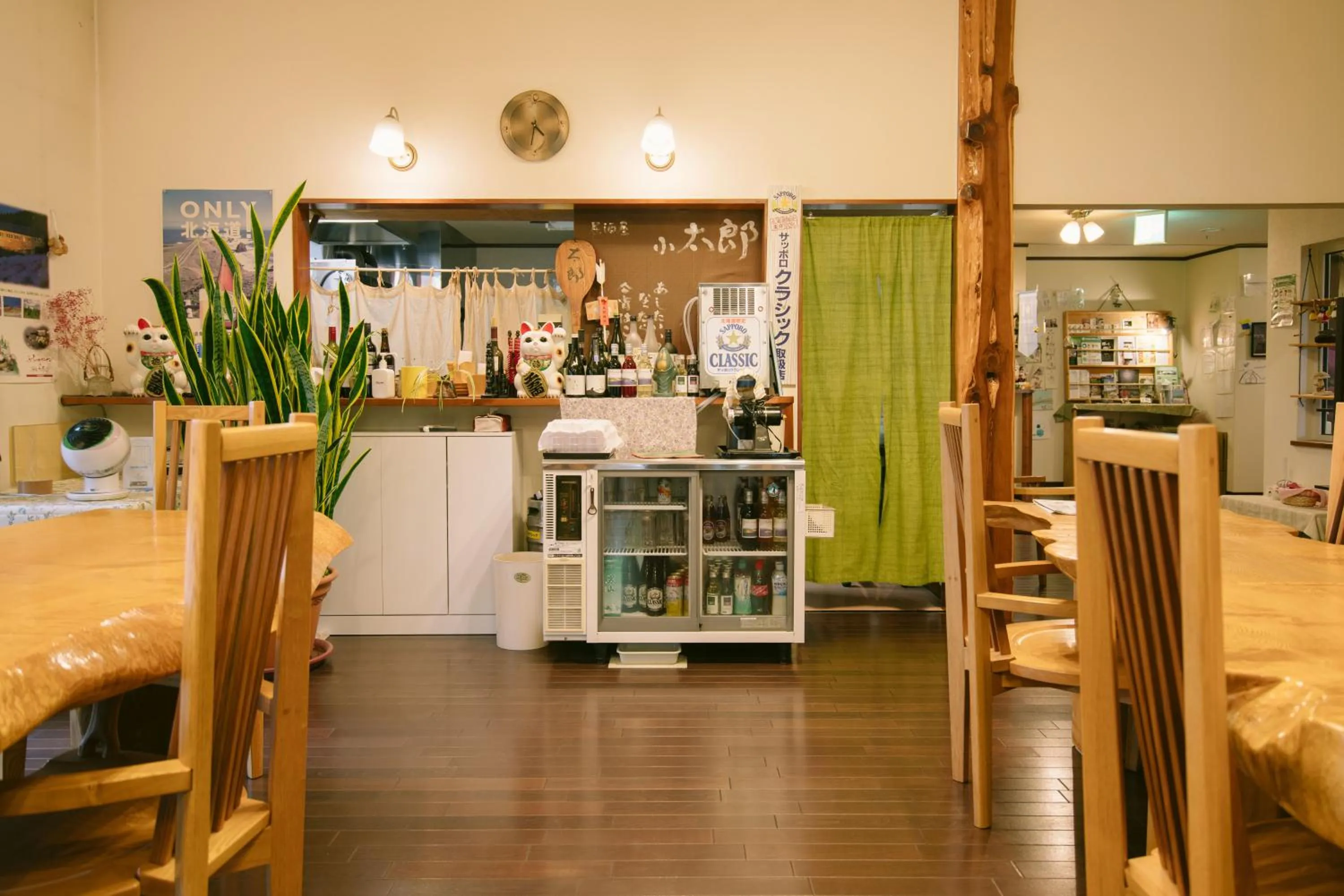 Dining area in Pension Ashitaya