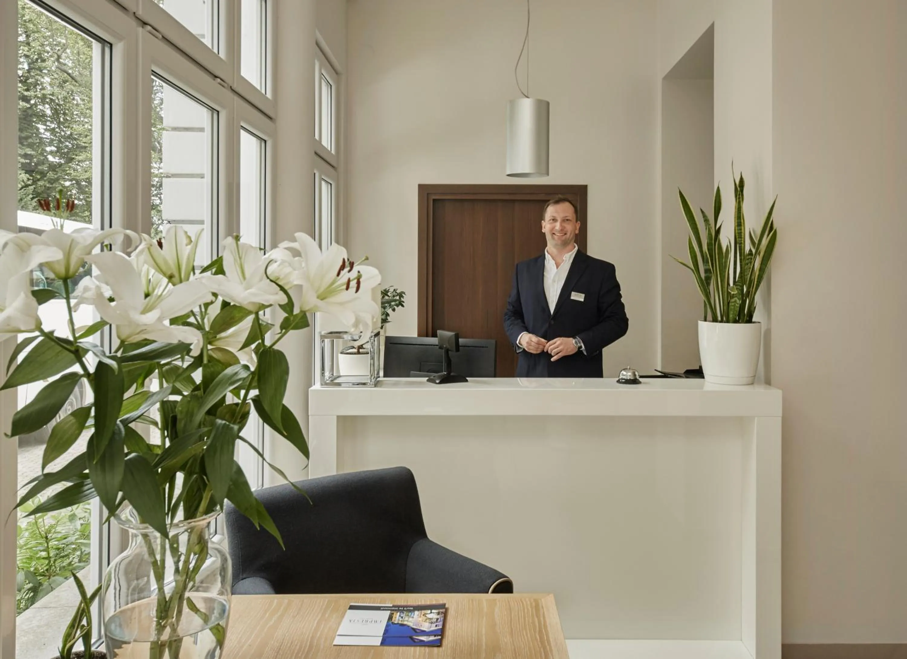 Lobby or reception in Impresja Art Resort