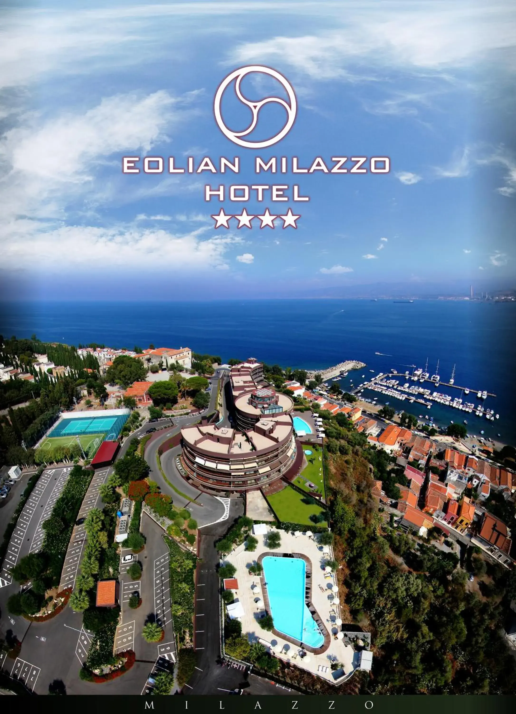 Bird's eye view in Eolian Milazzo Hotel Bird's eye view in Eolian Milazzo Hotel