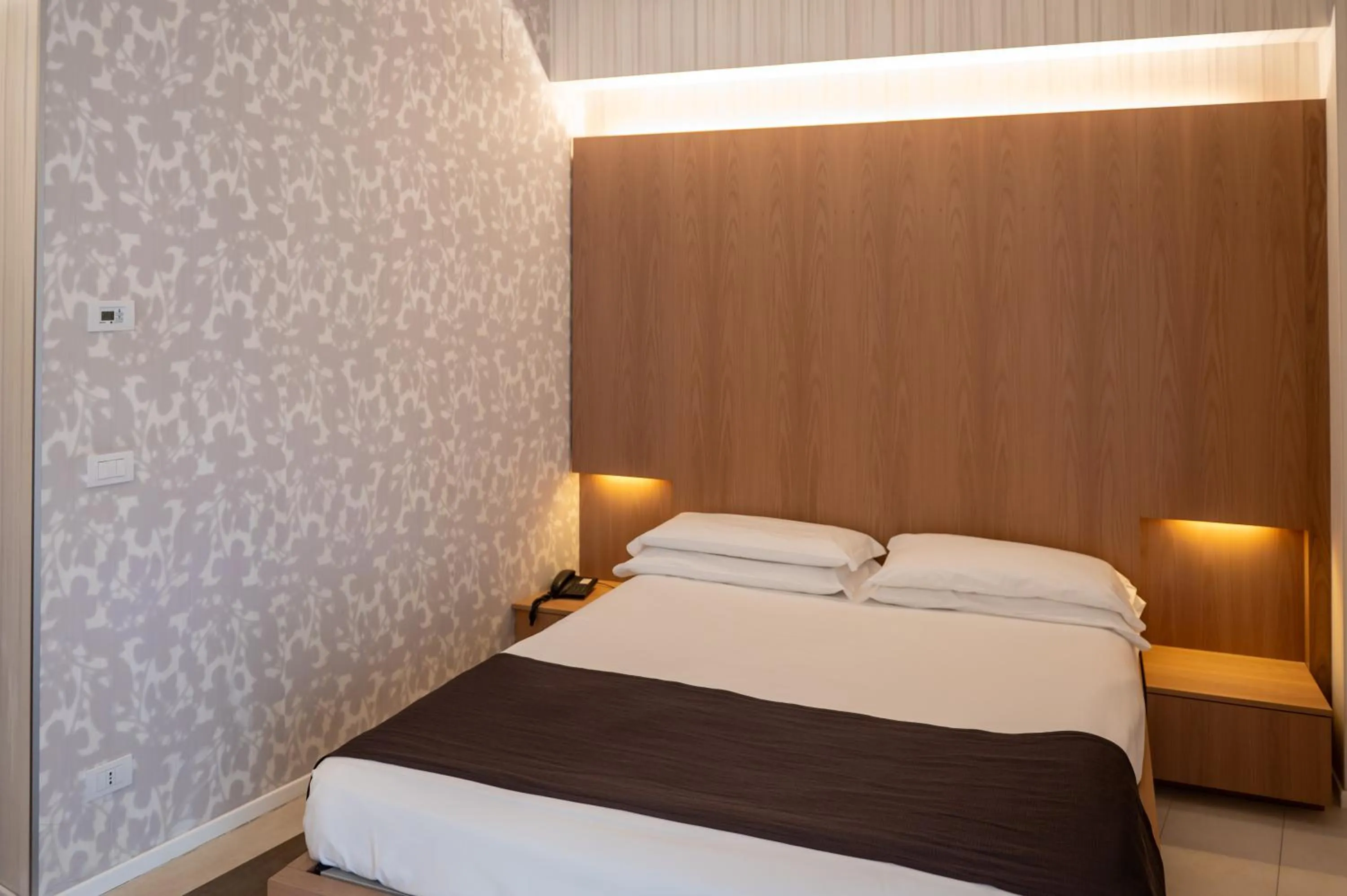 Bed in Eolian Milazzo Hotel