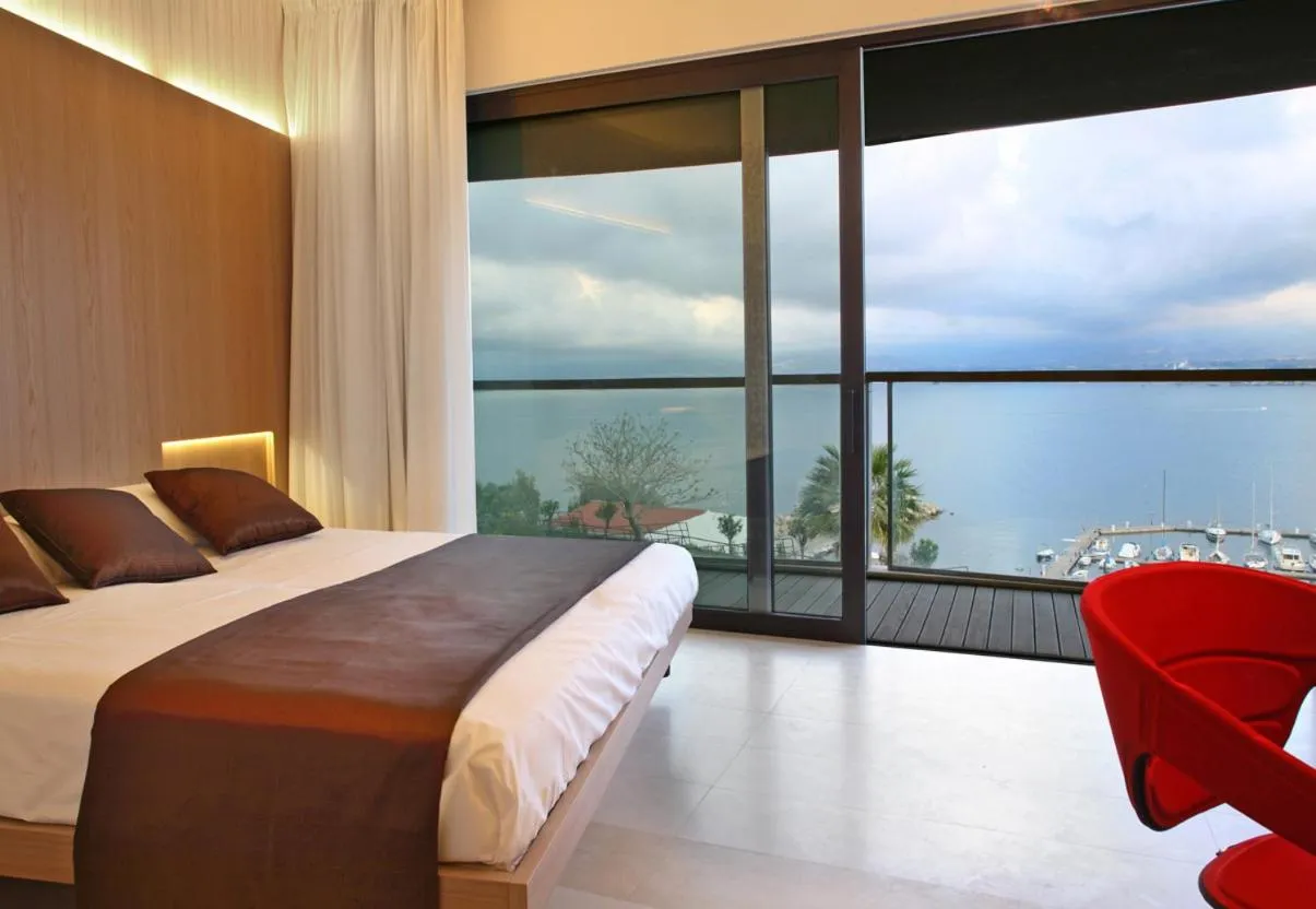 Photo of the whole room, Bed in Eolian Milazzo Hotel