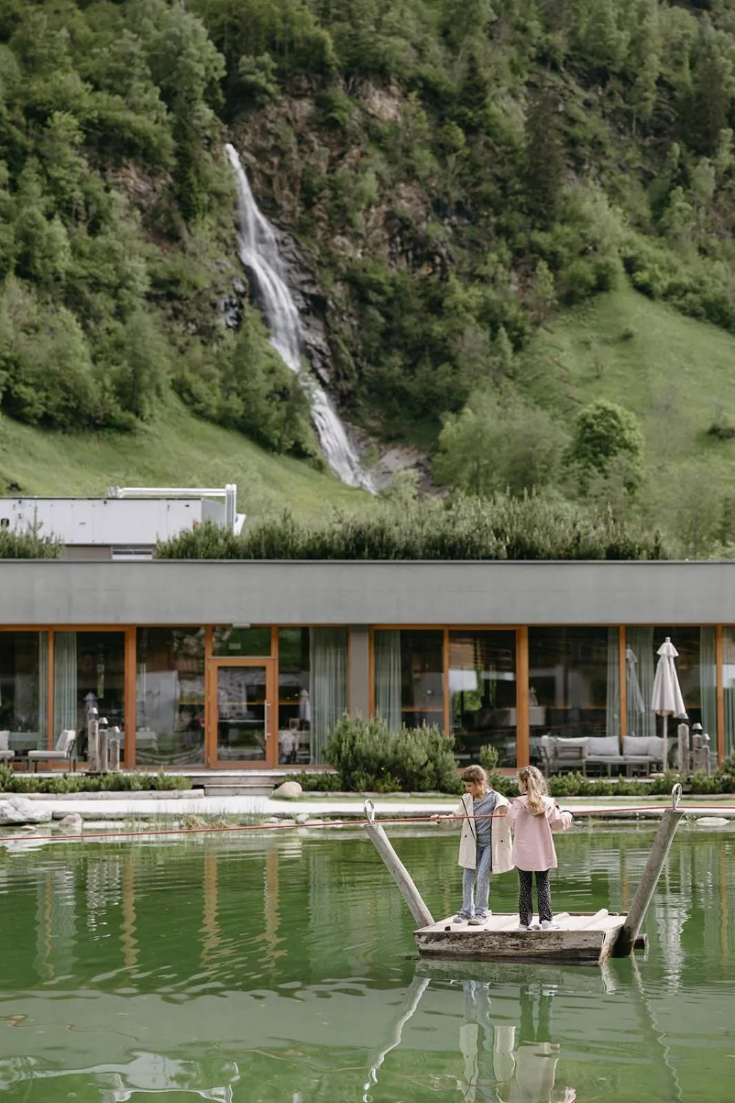 Children play ground in Feuerstein Nature Family Resort