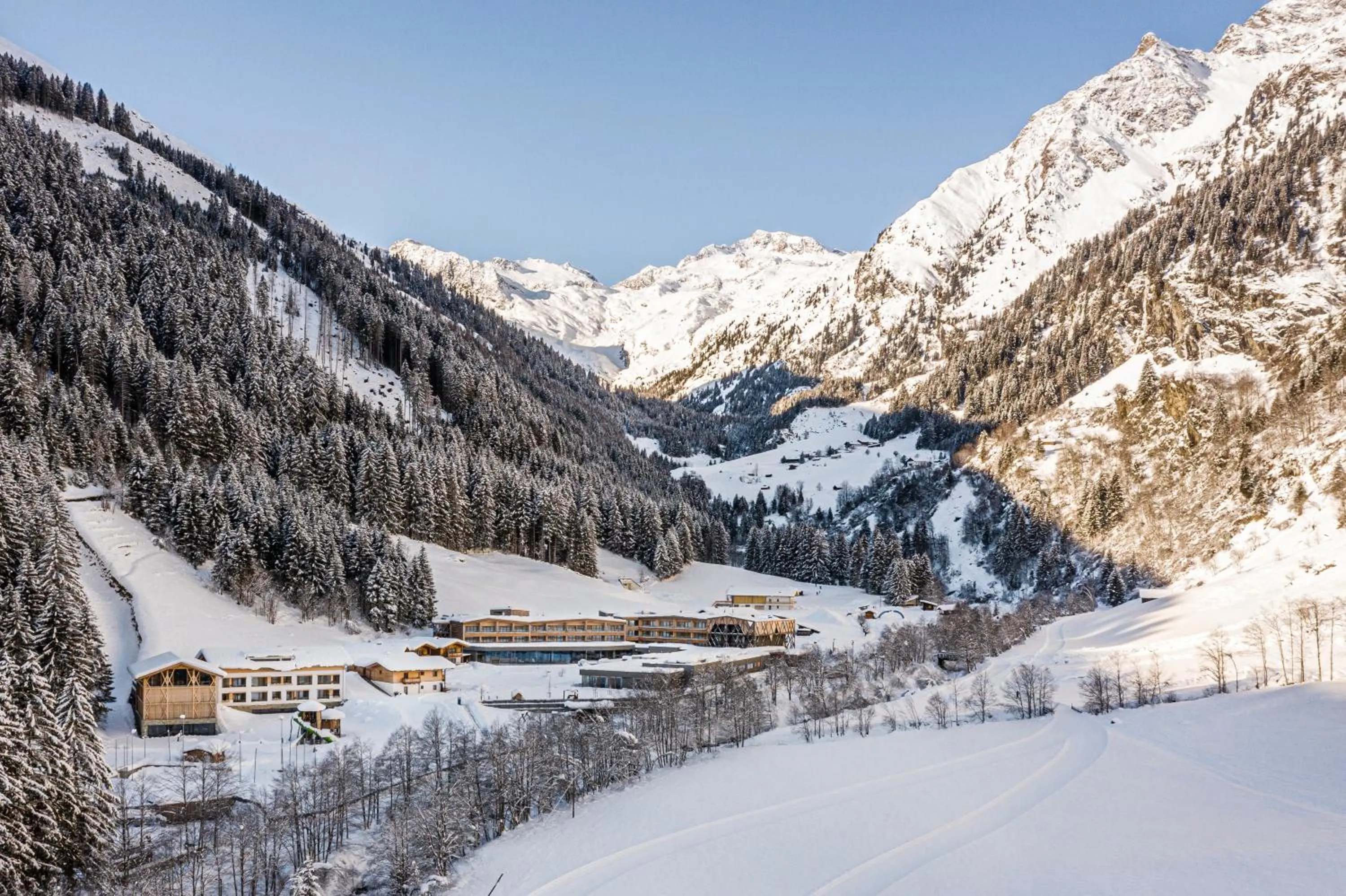 Bird's eye view in Feuerstein Nature Family Resort