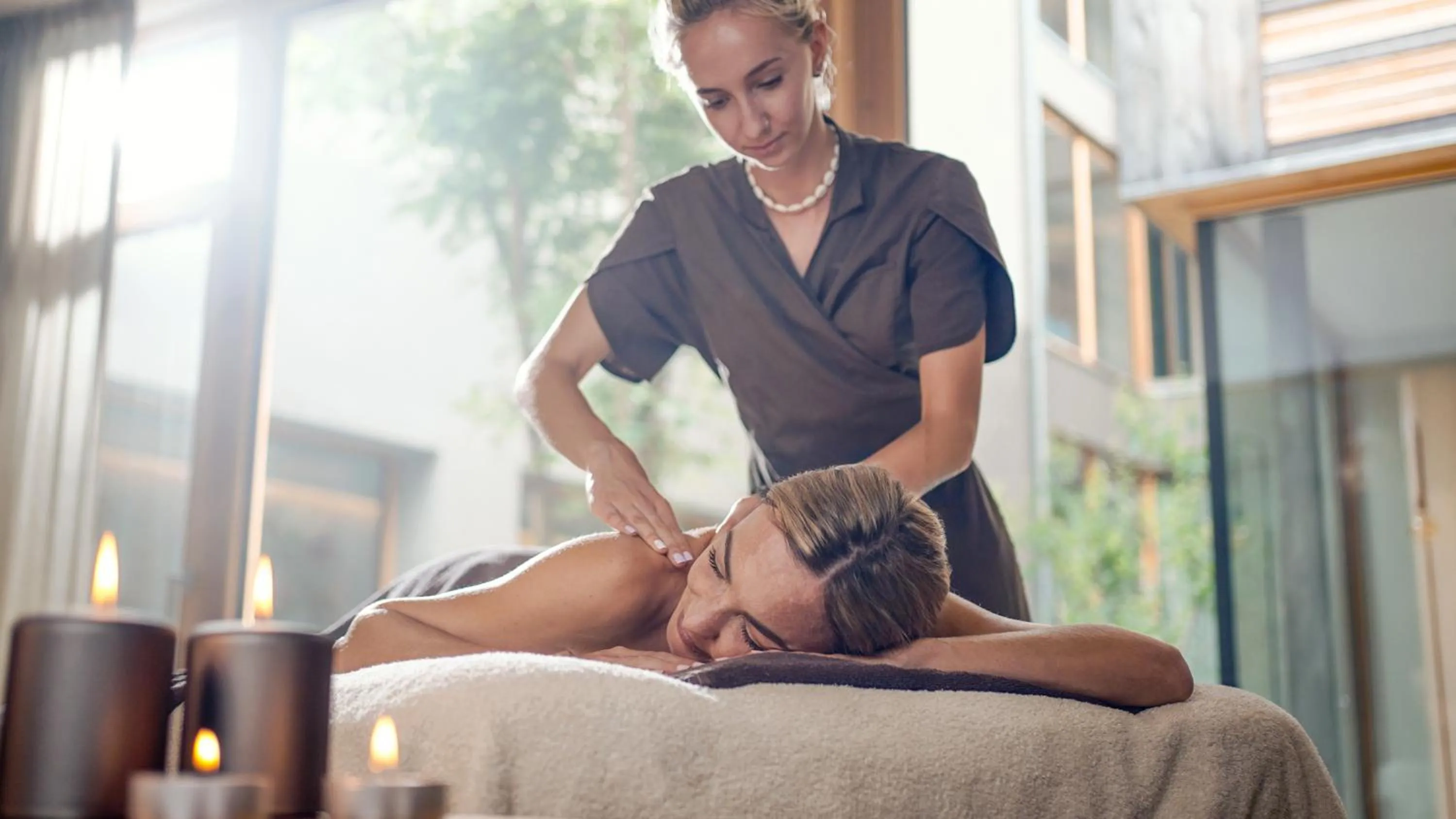 Spa and wellness centre/facilities in Feuerstein Nature Family Resort