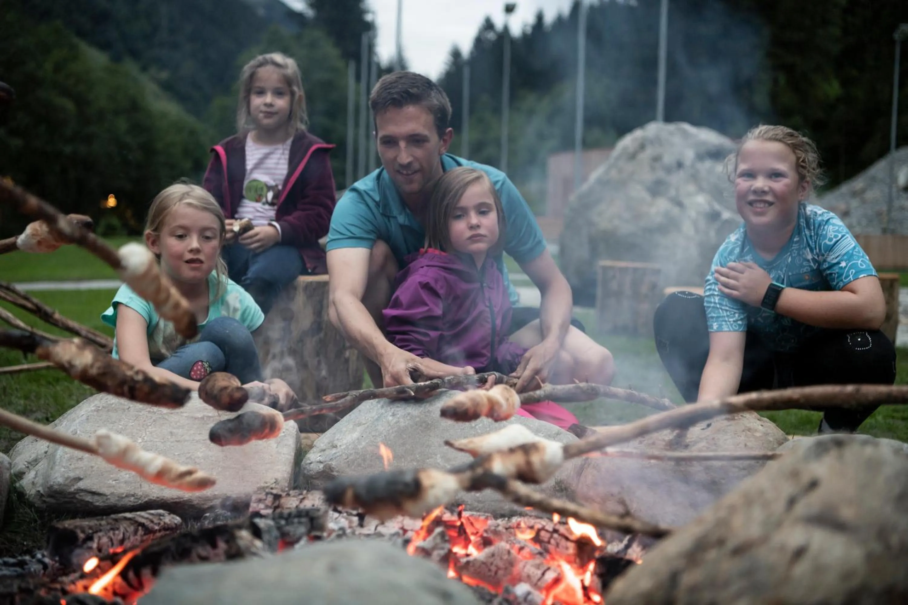 Children play ground in Feuerstein Nature Family Resort
