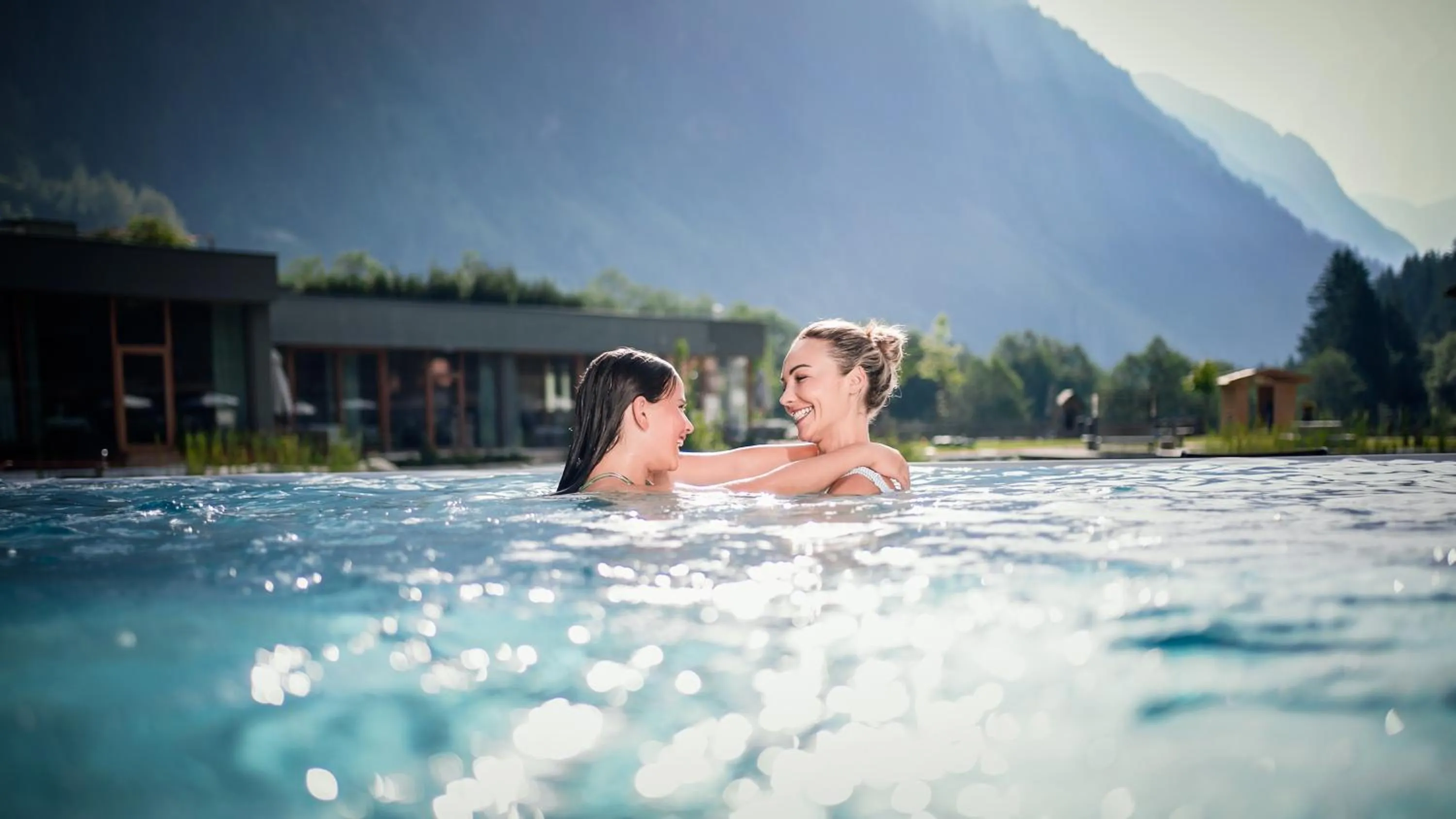 Swimming pool in Feuerstein Nature Family Resort