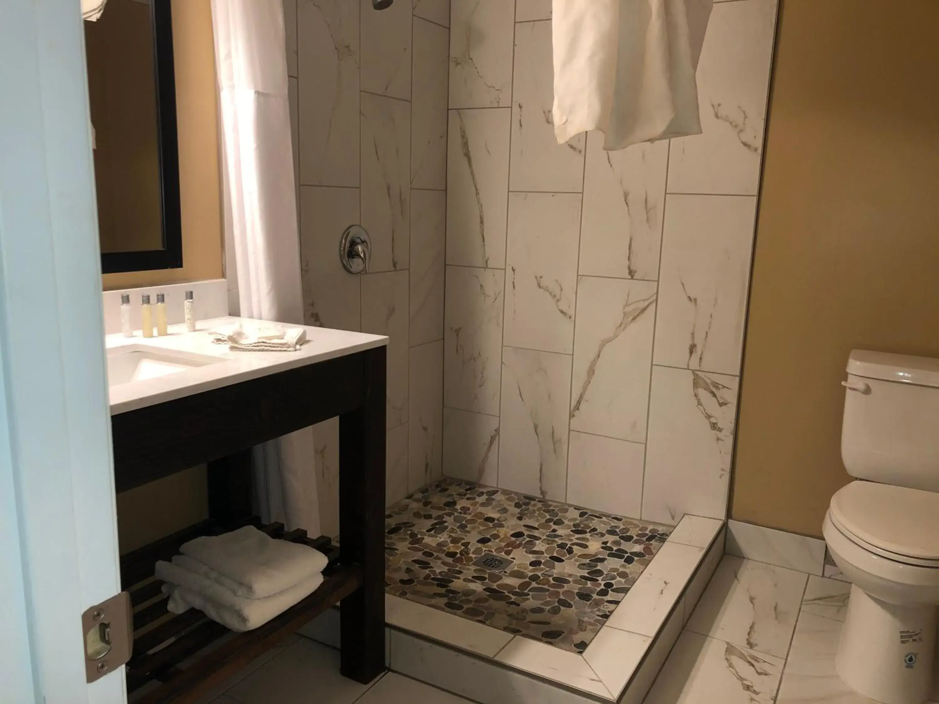 Shower in Hotel Elevation Shower in Hotel Elevation