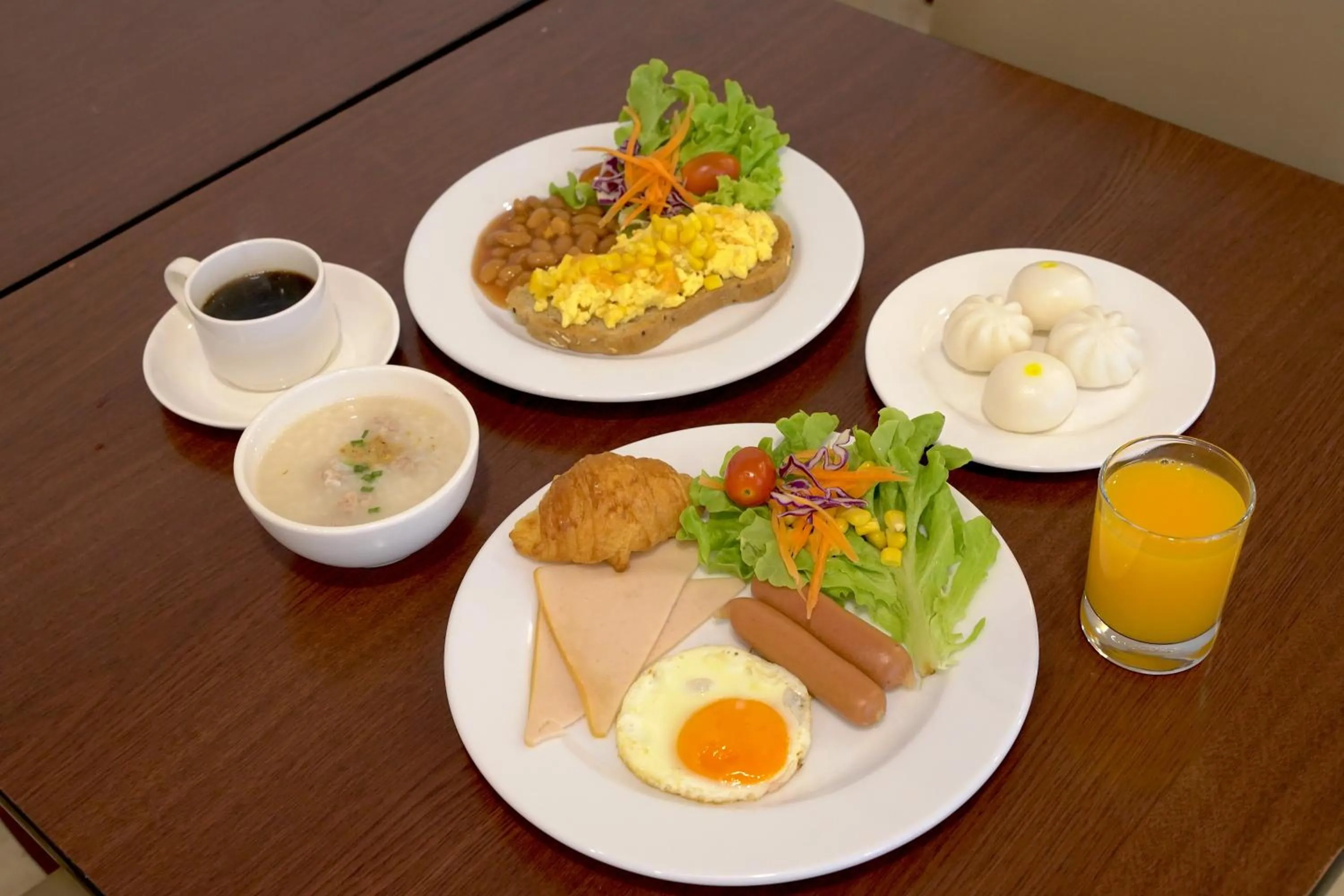 Buffet breakfast in Royal Pavilion Hua Hin