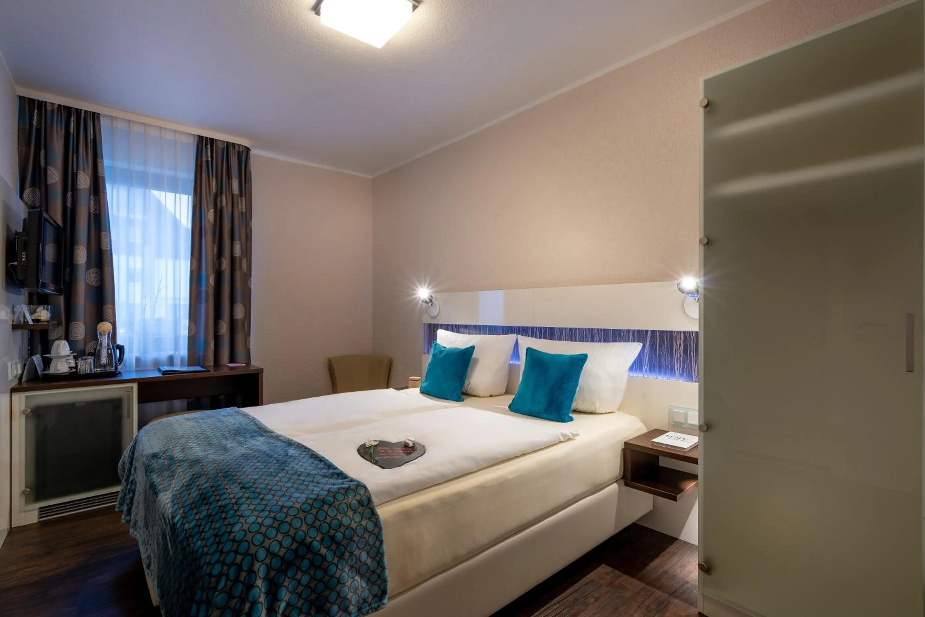 Bed in Hotel Stadt Heidelberg