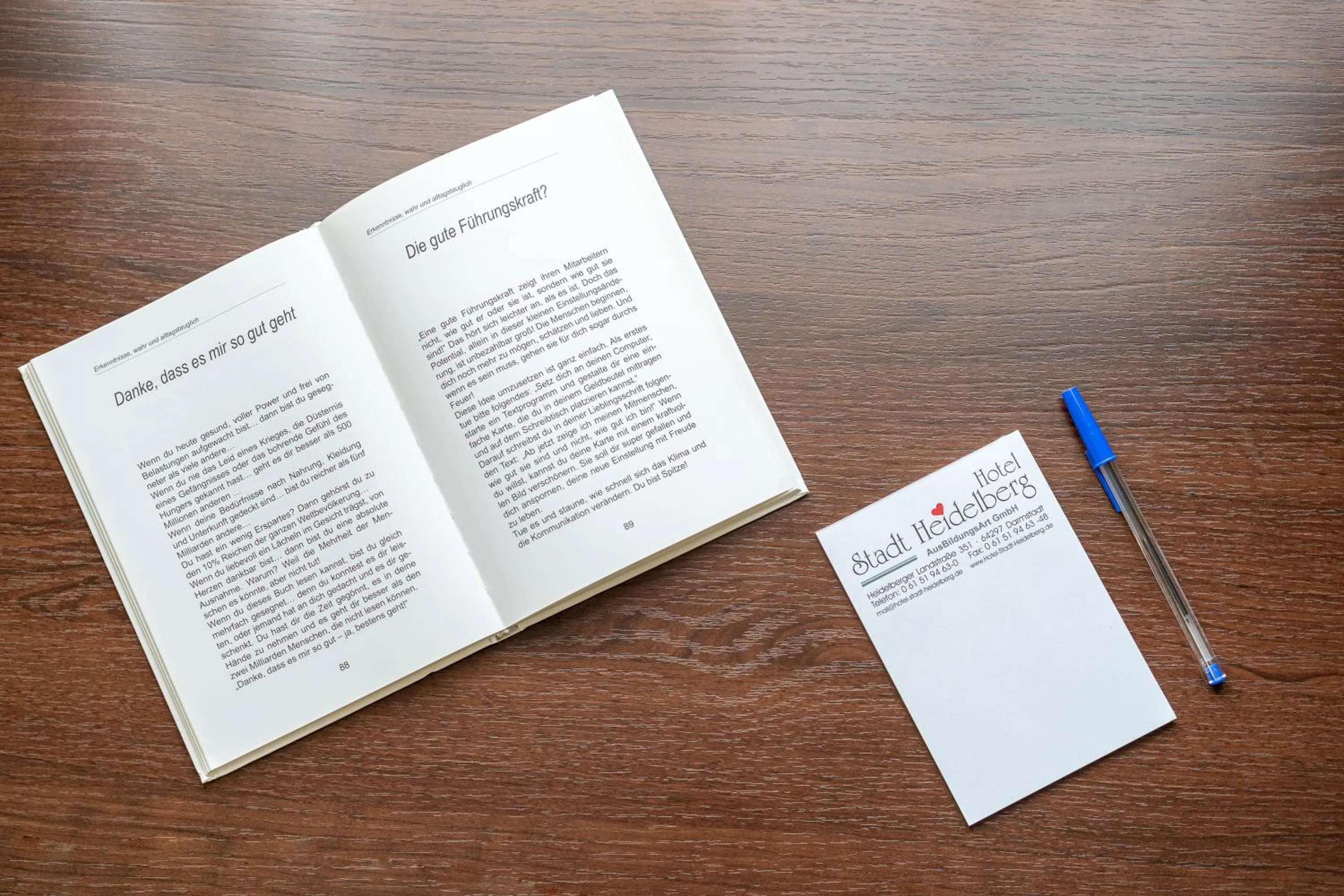 Logo/Certificate/Sign in Hotel Stadt Heidelberg