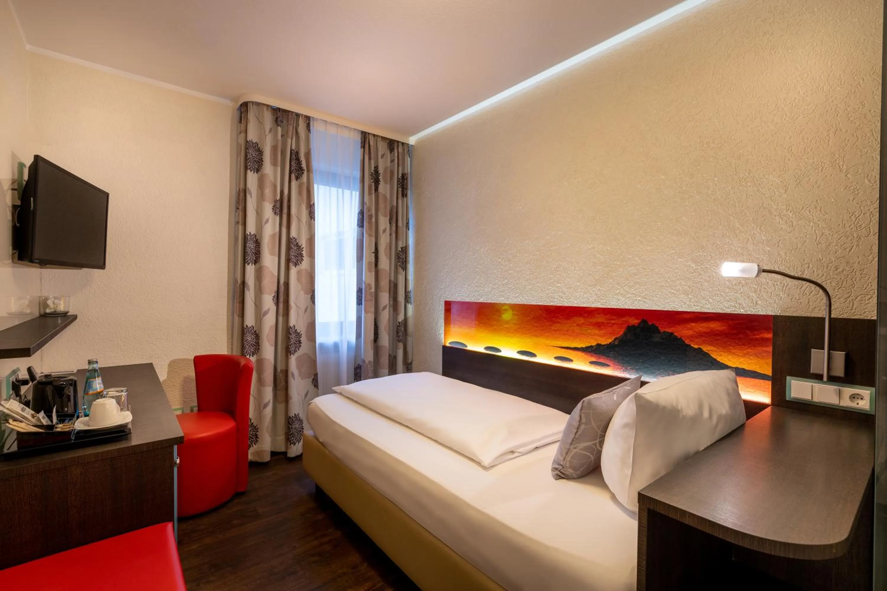 Bed in Hotel Stadt Heidelberg