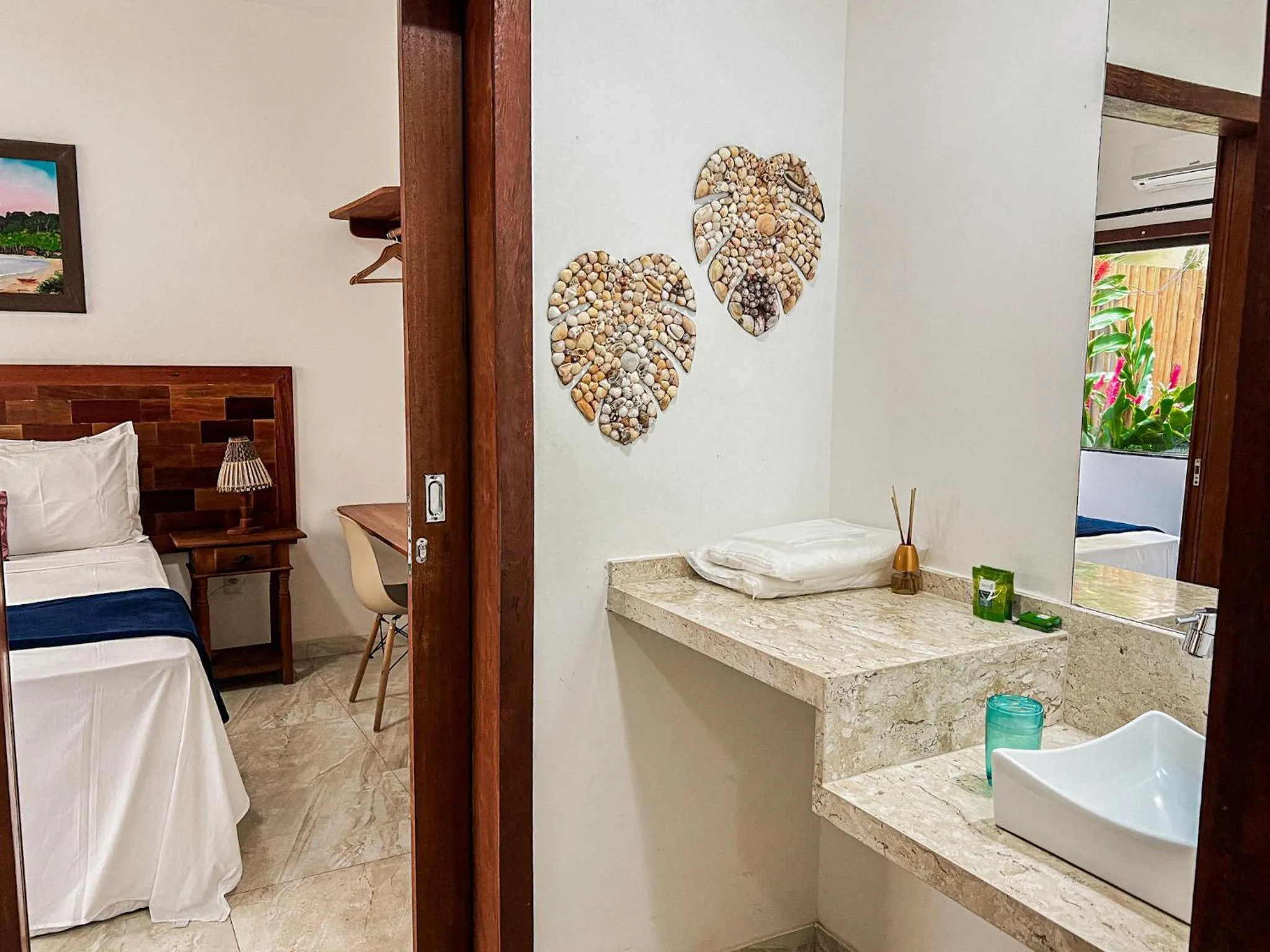 Bed in Conchas do Mar Residence