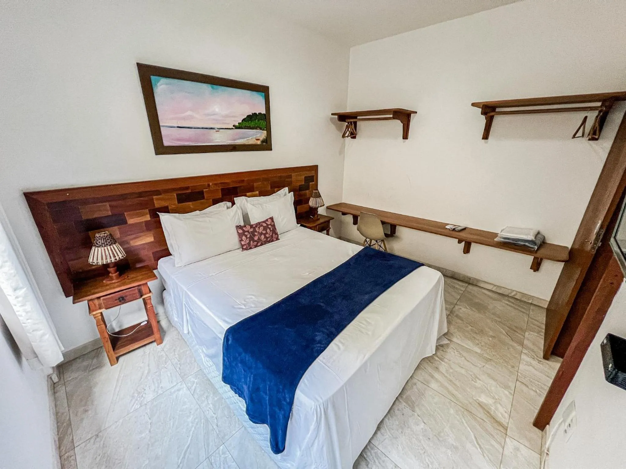 Bed in Conchas do Mar Residence