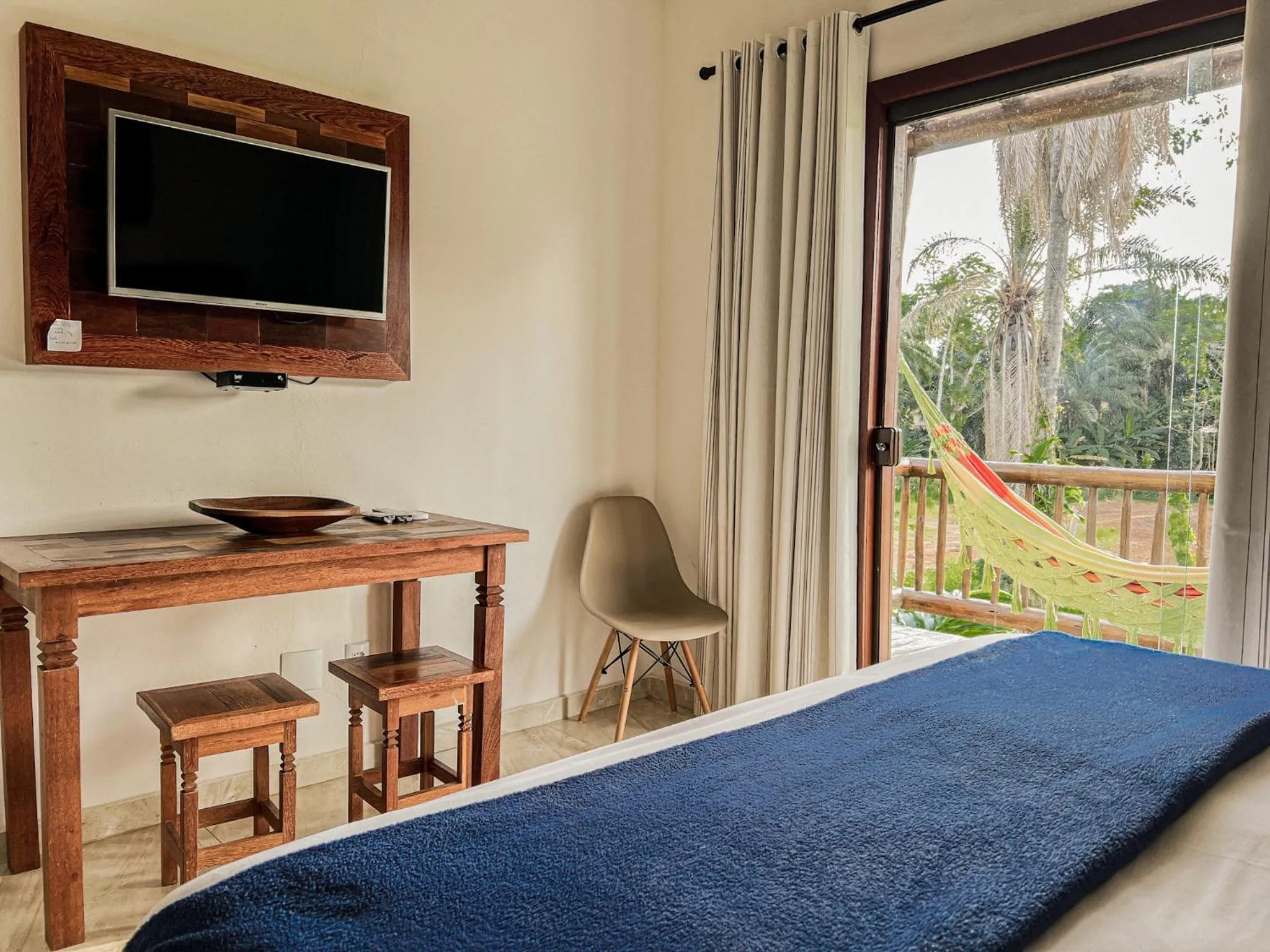 Bed in Conchas do Mar Residence