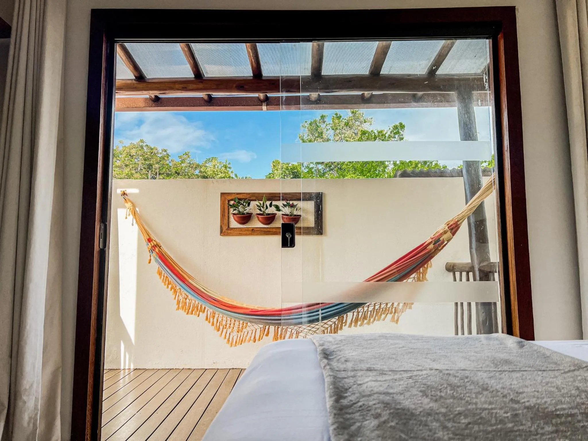 Bed in Conchas do Mar Residence