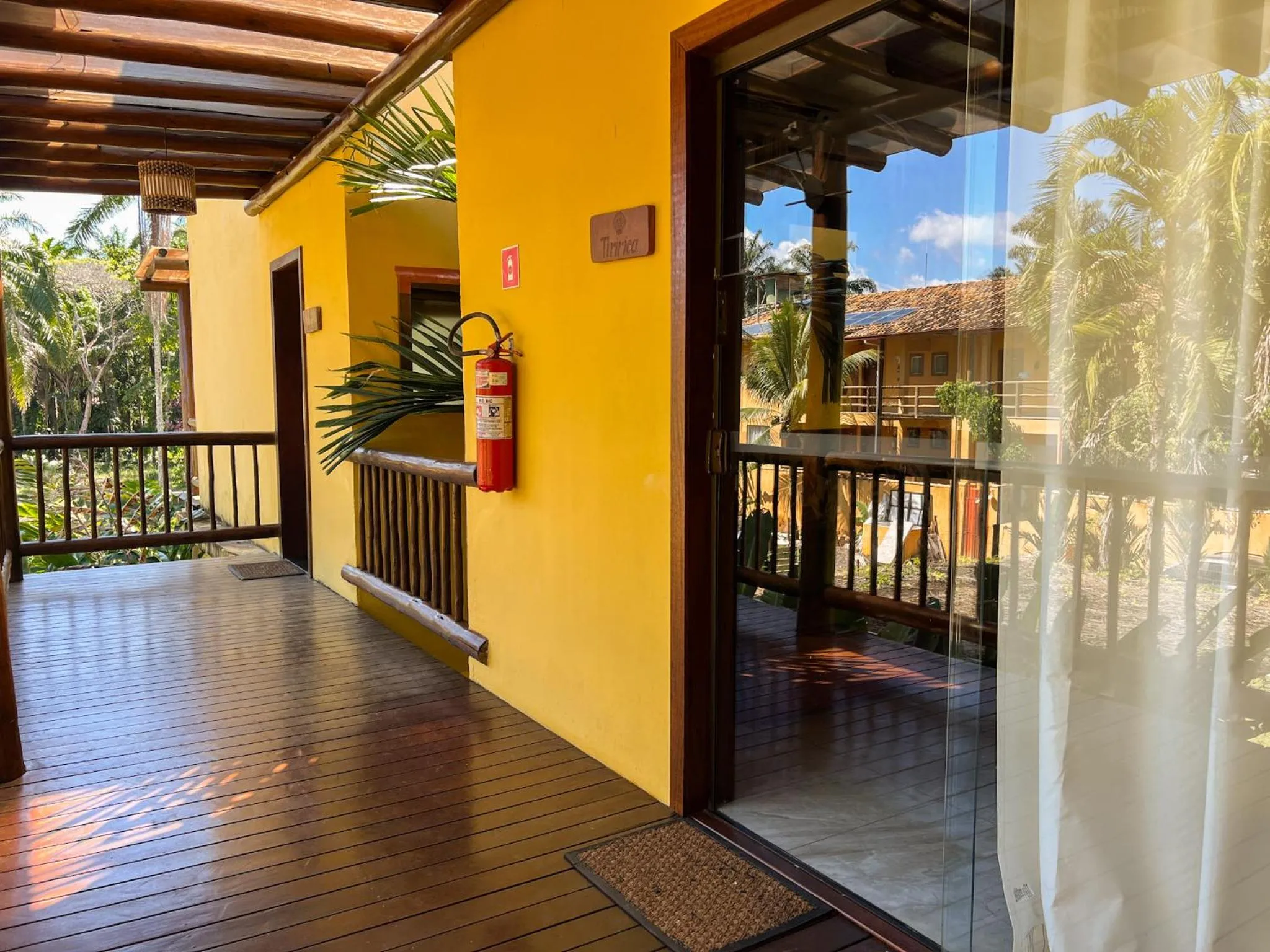 Balcony/Terrace in Conchas do Mar Residence