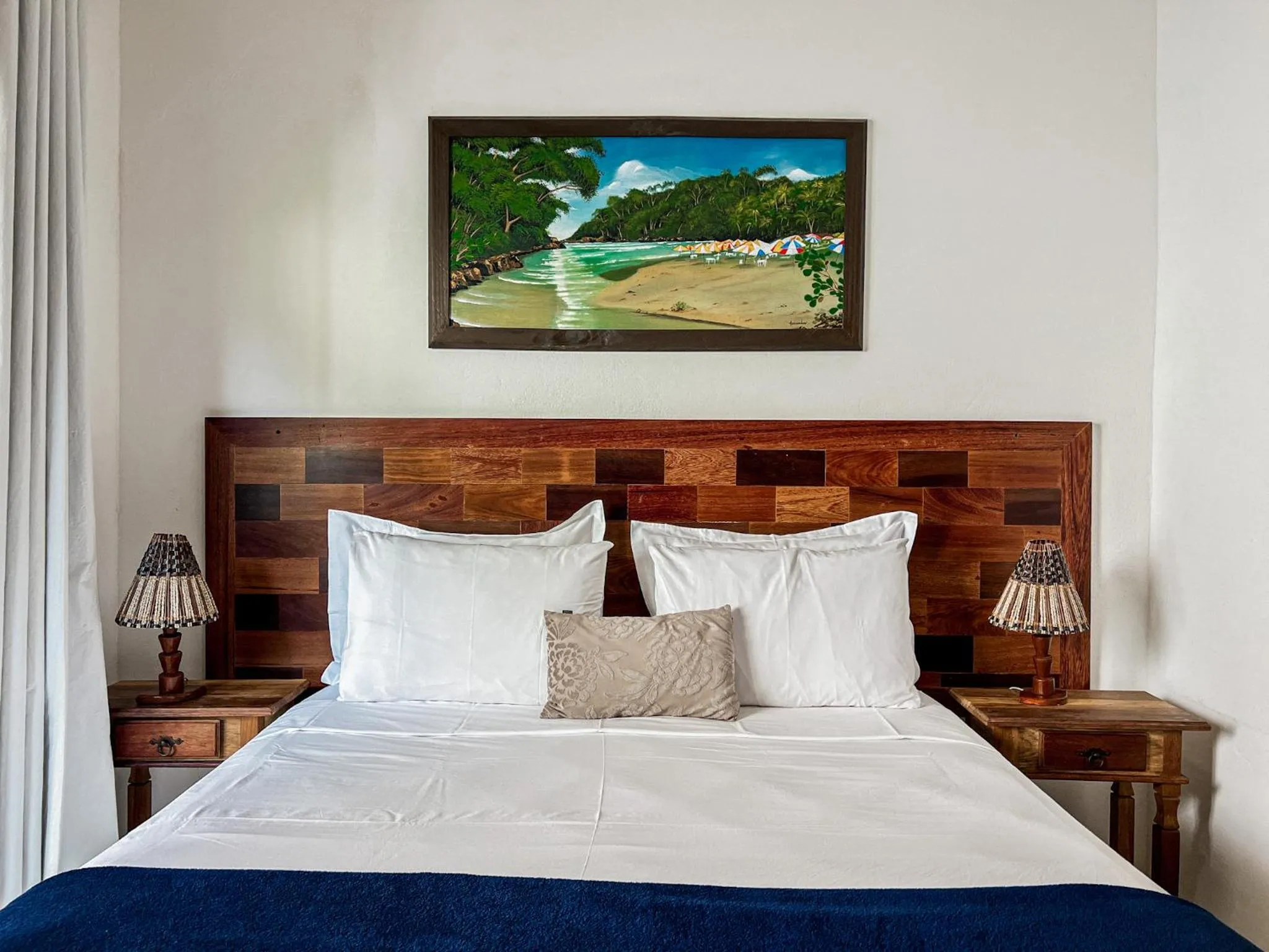 Bed in Conchas do Mar Residence