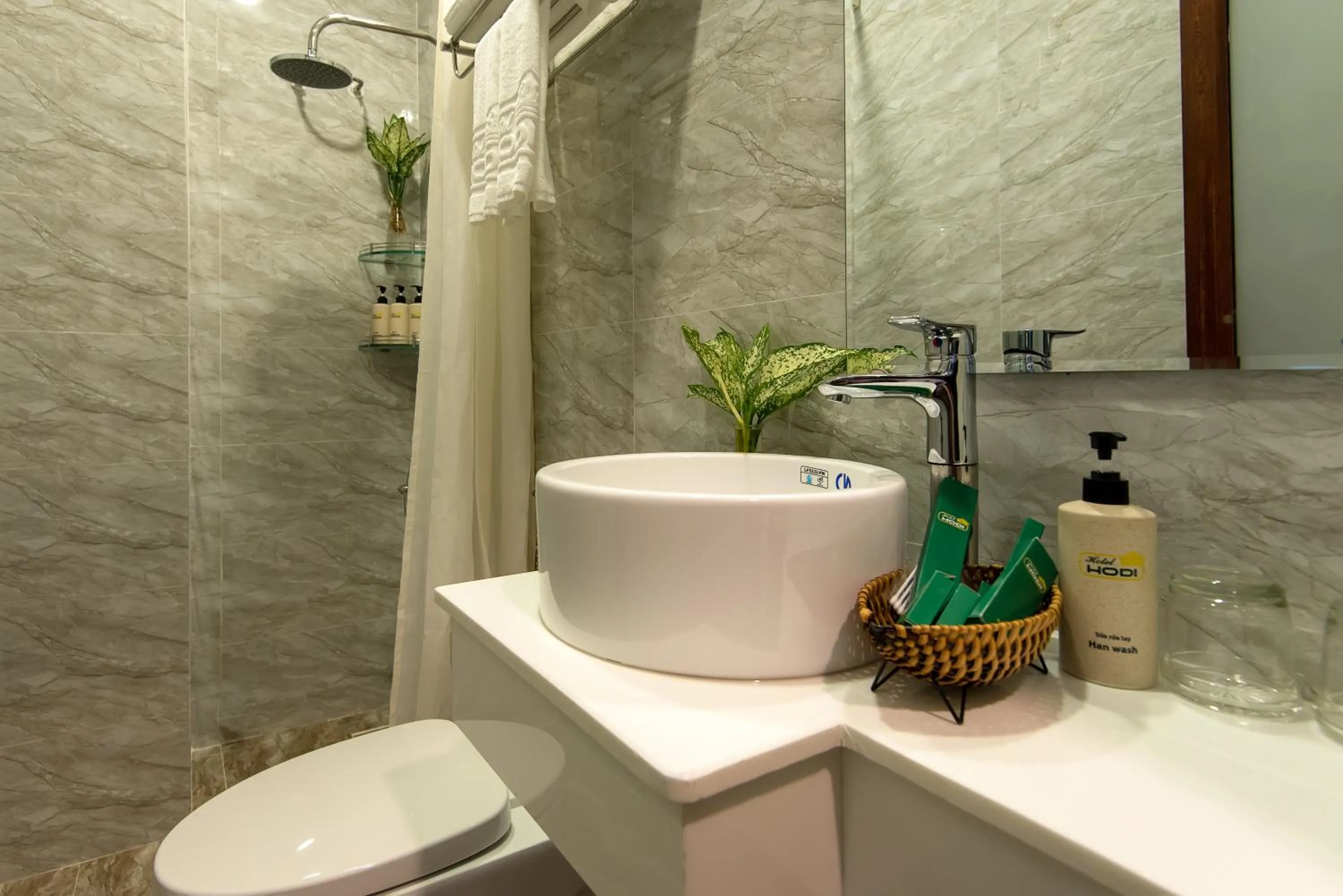 Bathroom in HODI Hotel