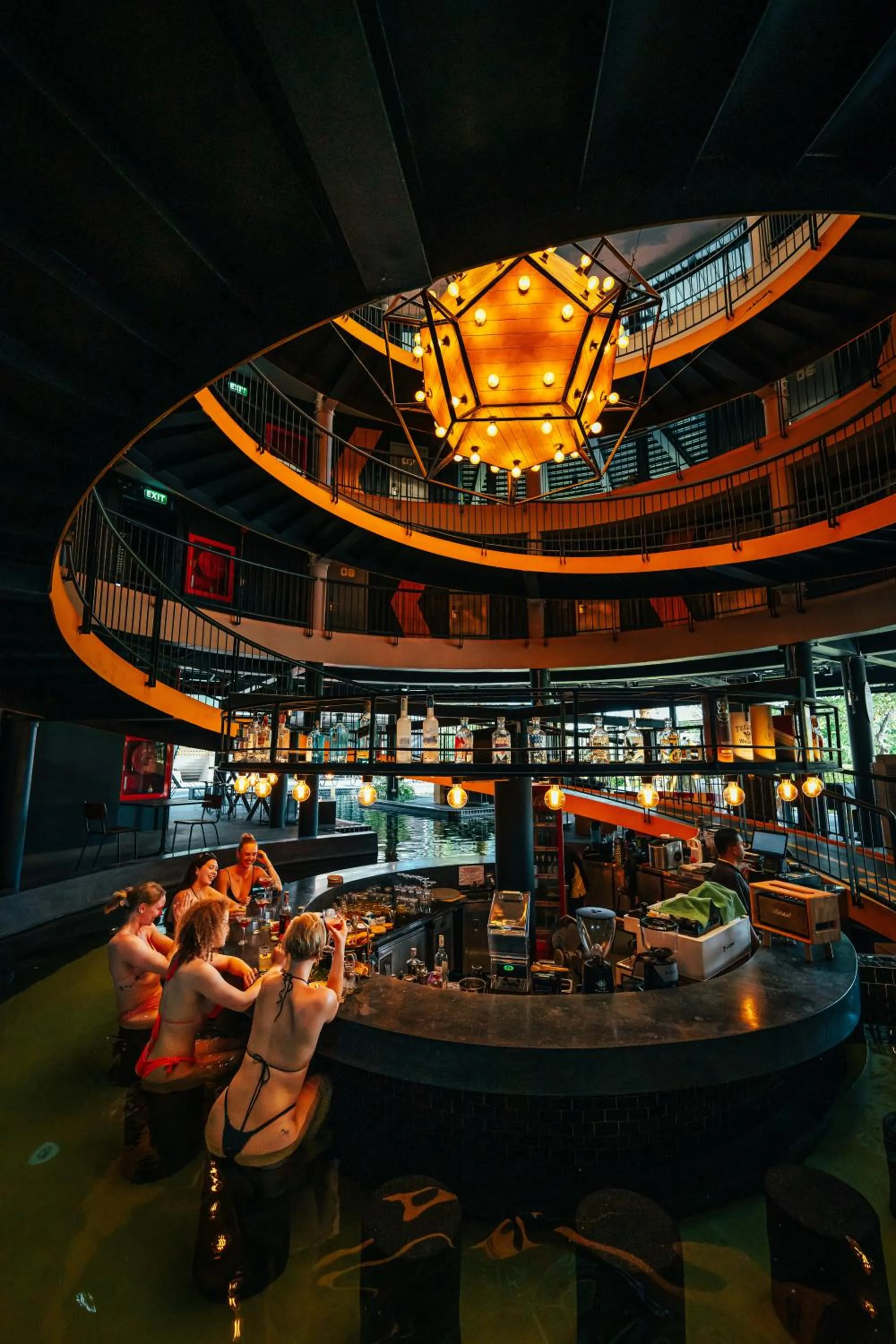 Lounge or bar in Hivetel Phuket